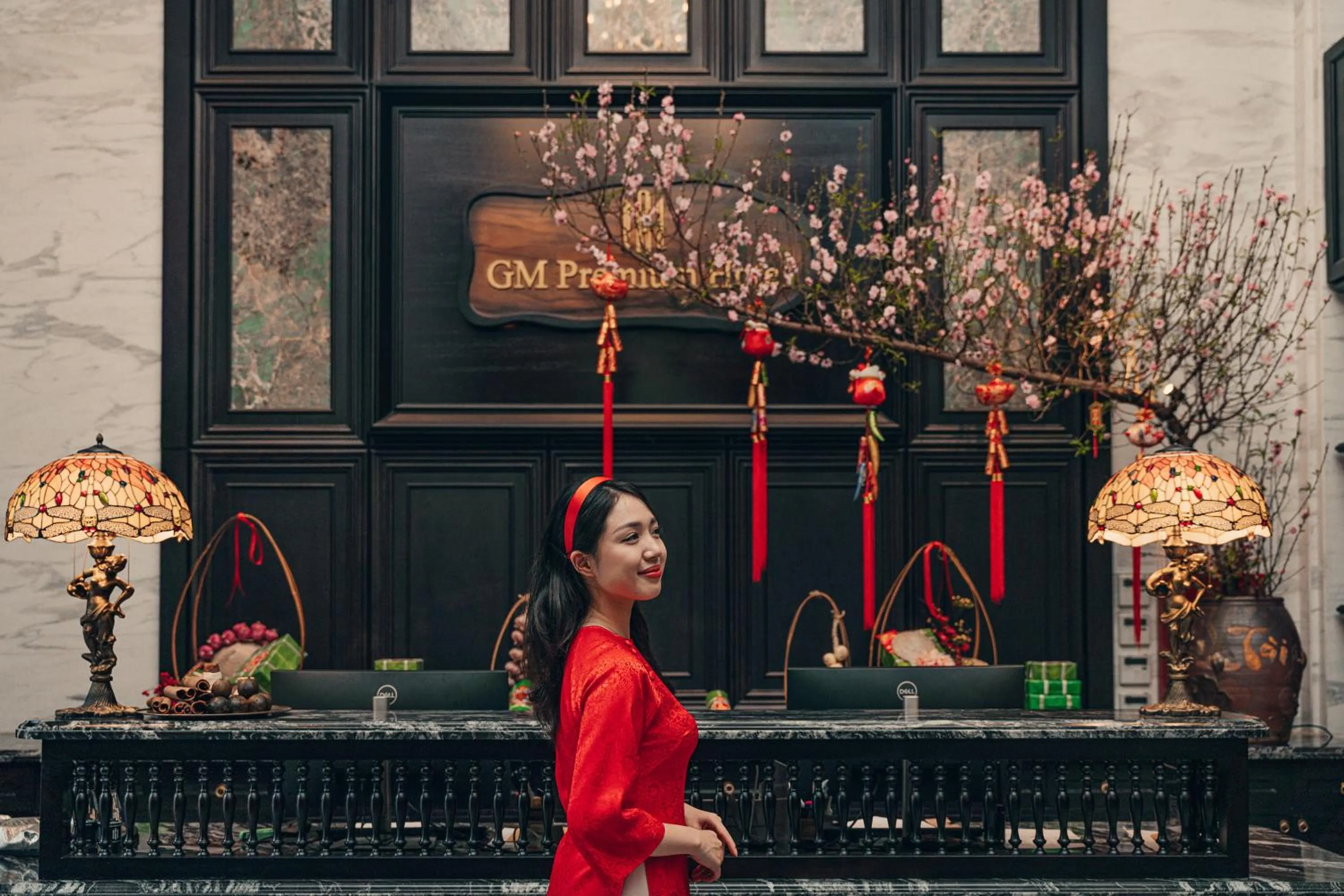 Lobby or reception in LeaH Silk Hotel