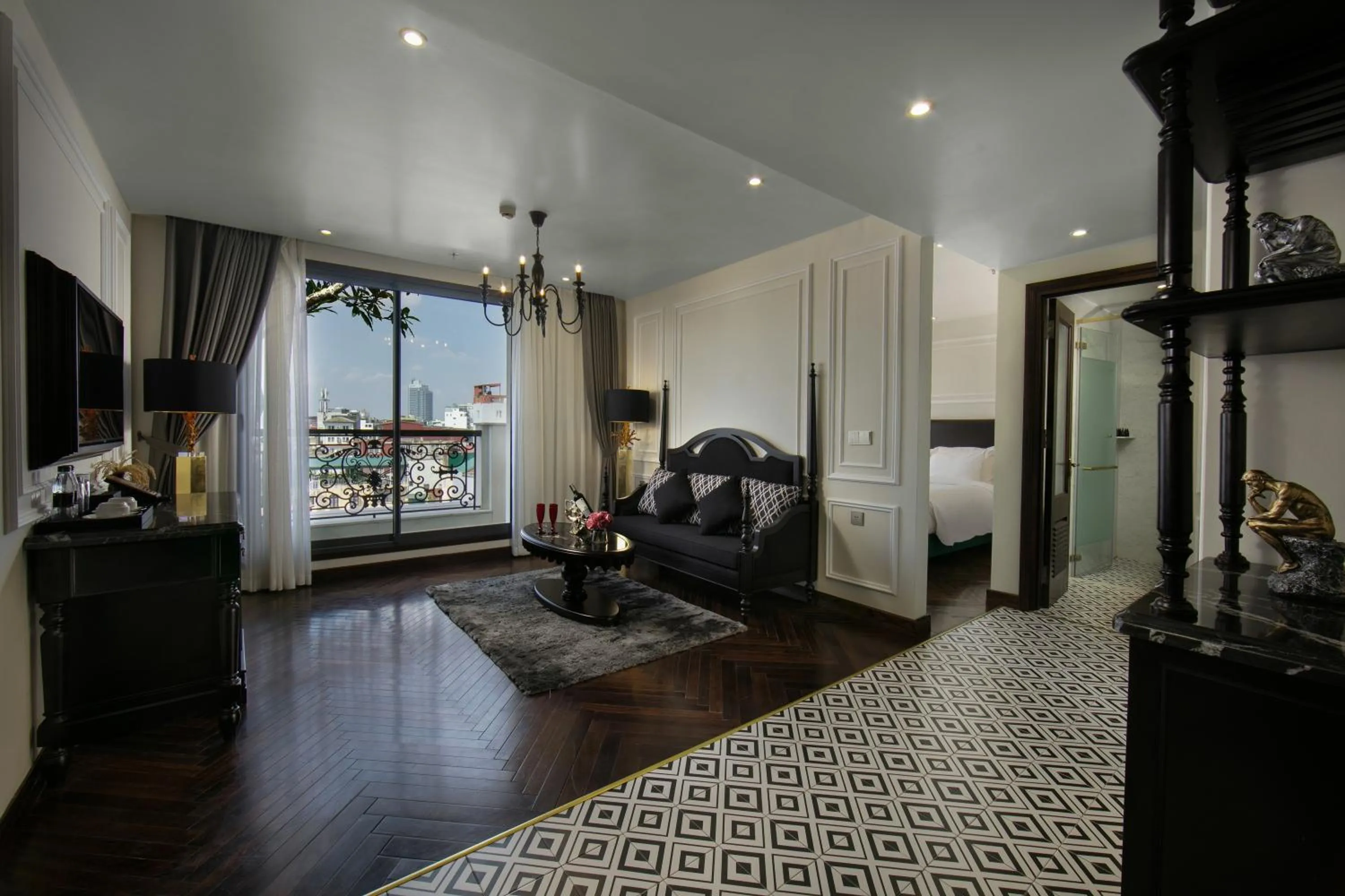 Living room in LeaH Silk Hotel