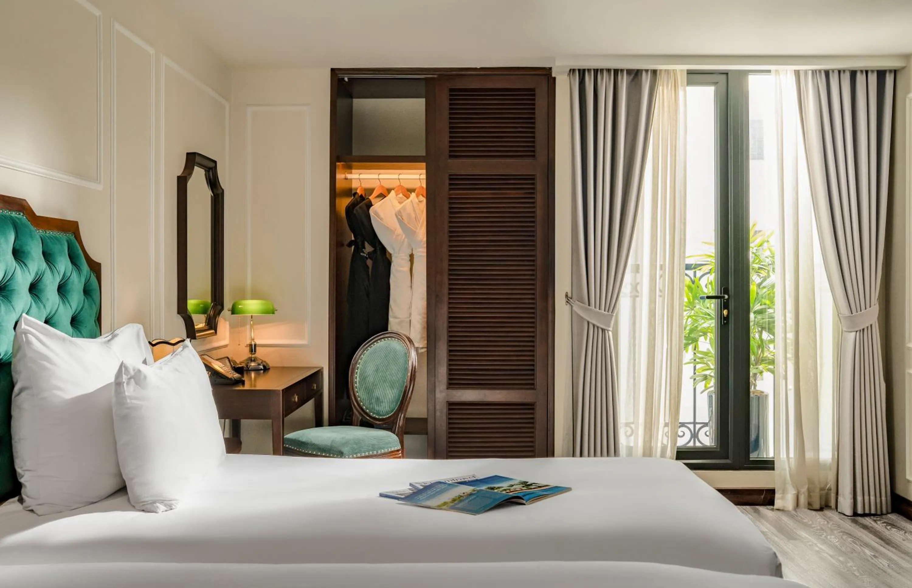 Bed in GM Premium Hotel