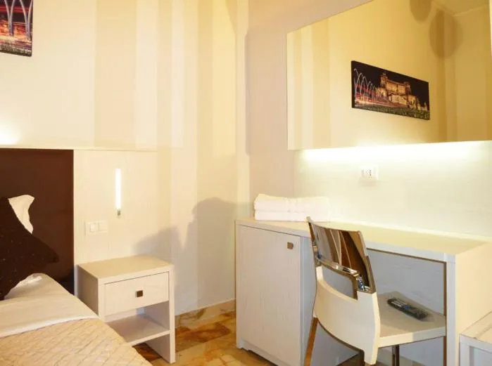 Seating area, Bed in Manila Inn