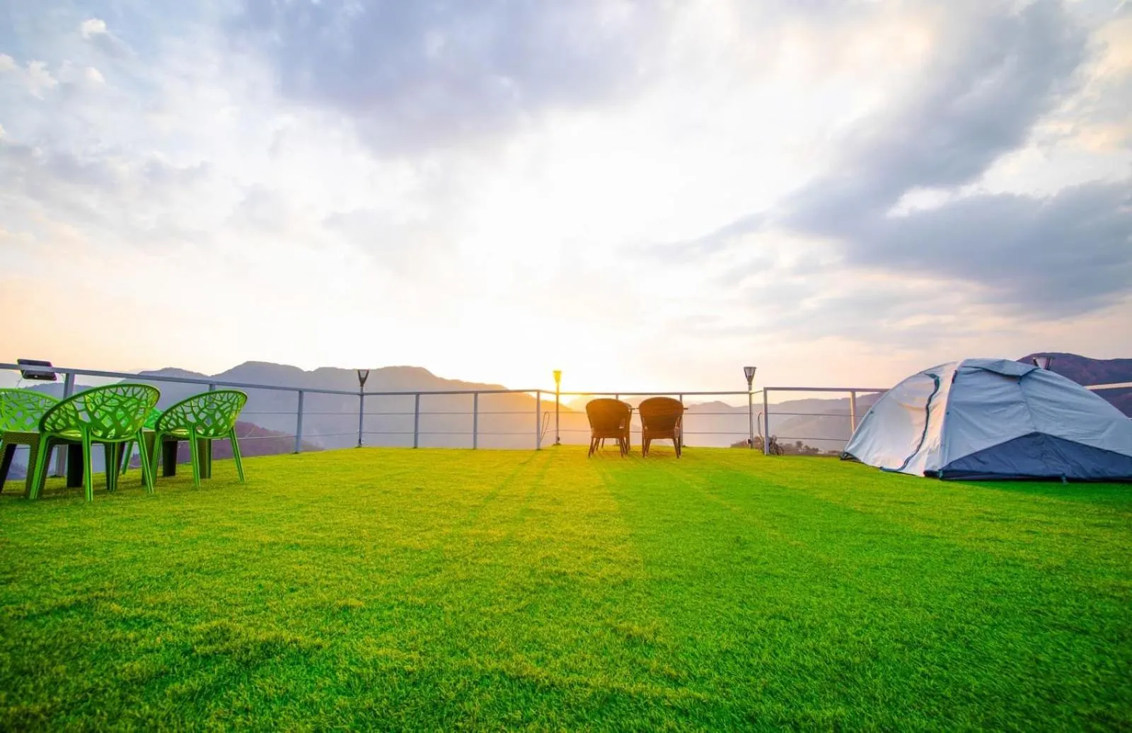 Sunrise in The Yakshaa Neelkanth