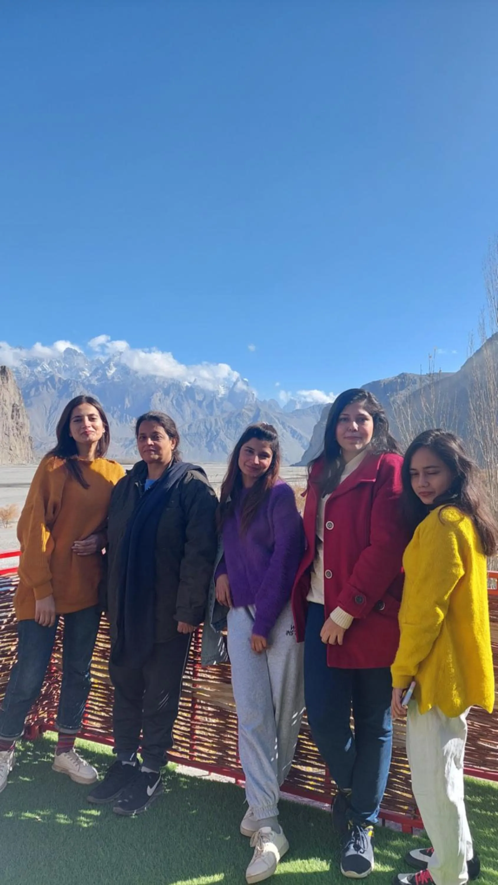 Natural landscape in Geyari Resort Khaplu