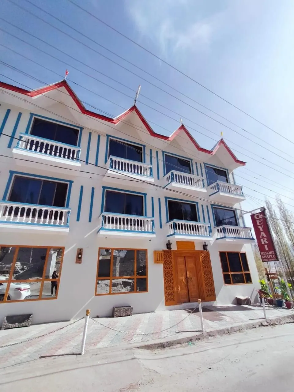 Property building in Geyari Resort Khaplu