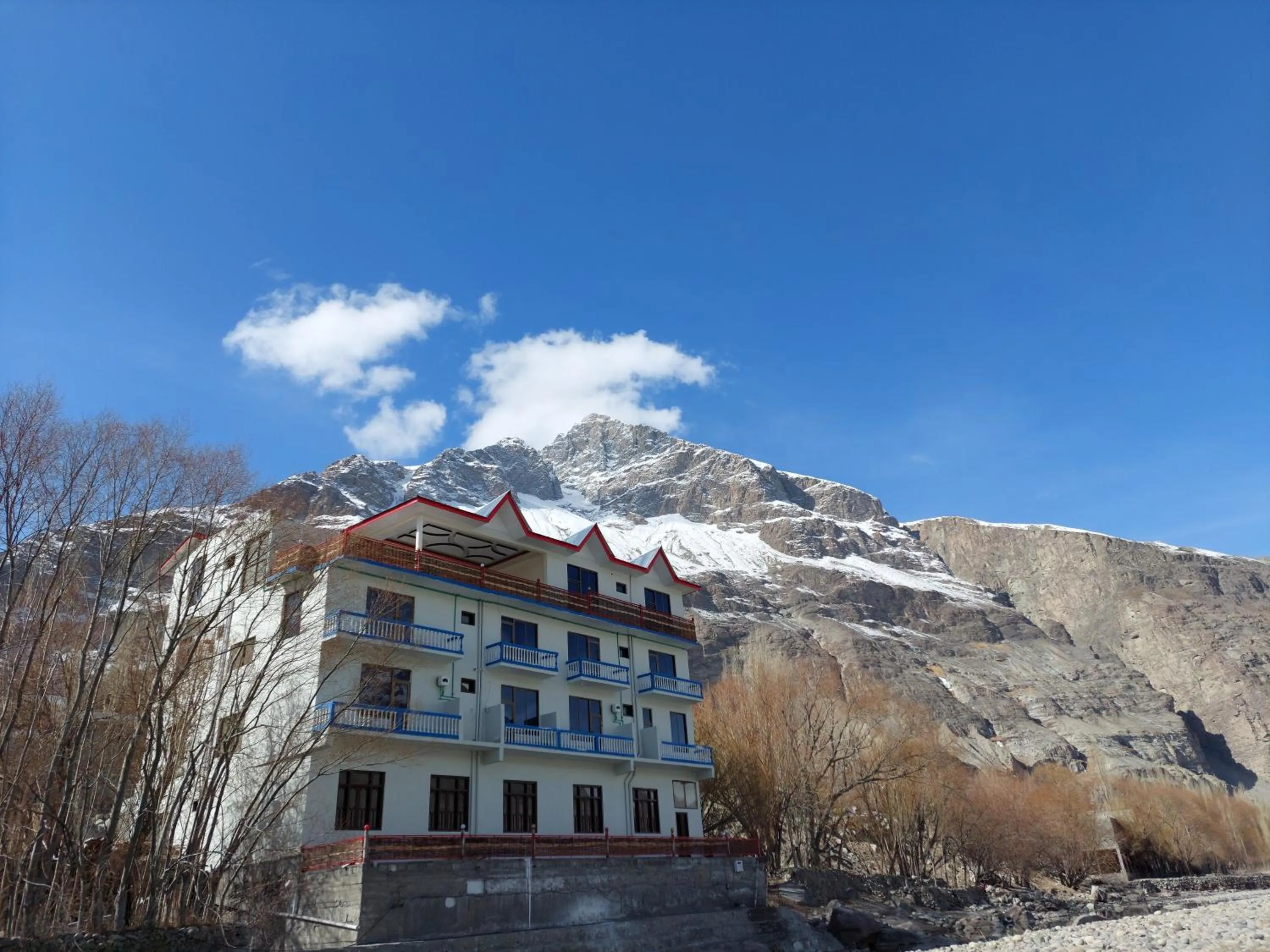 Property building in Geyari Resort Khaplu