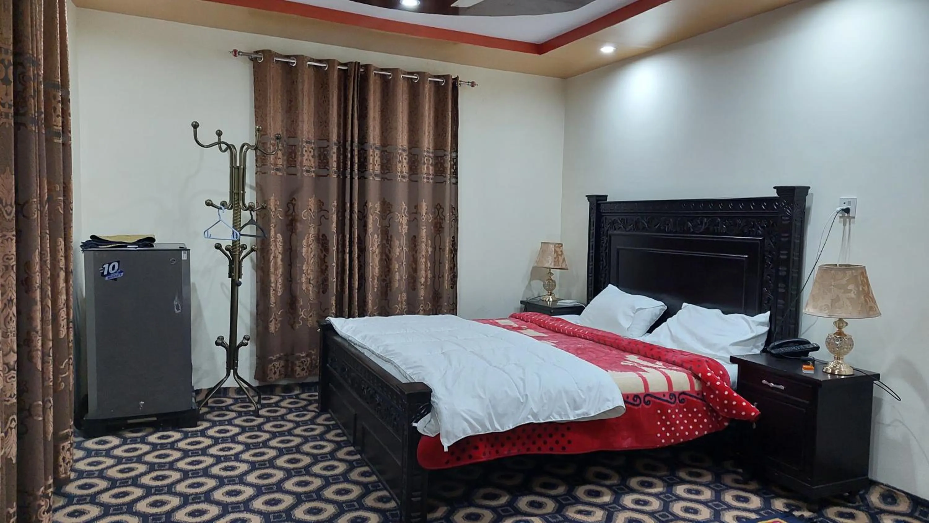 Bed in Geyari Resort Khaplu