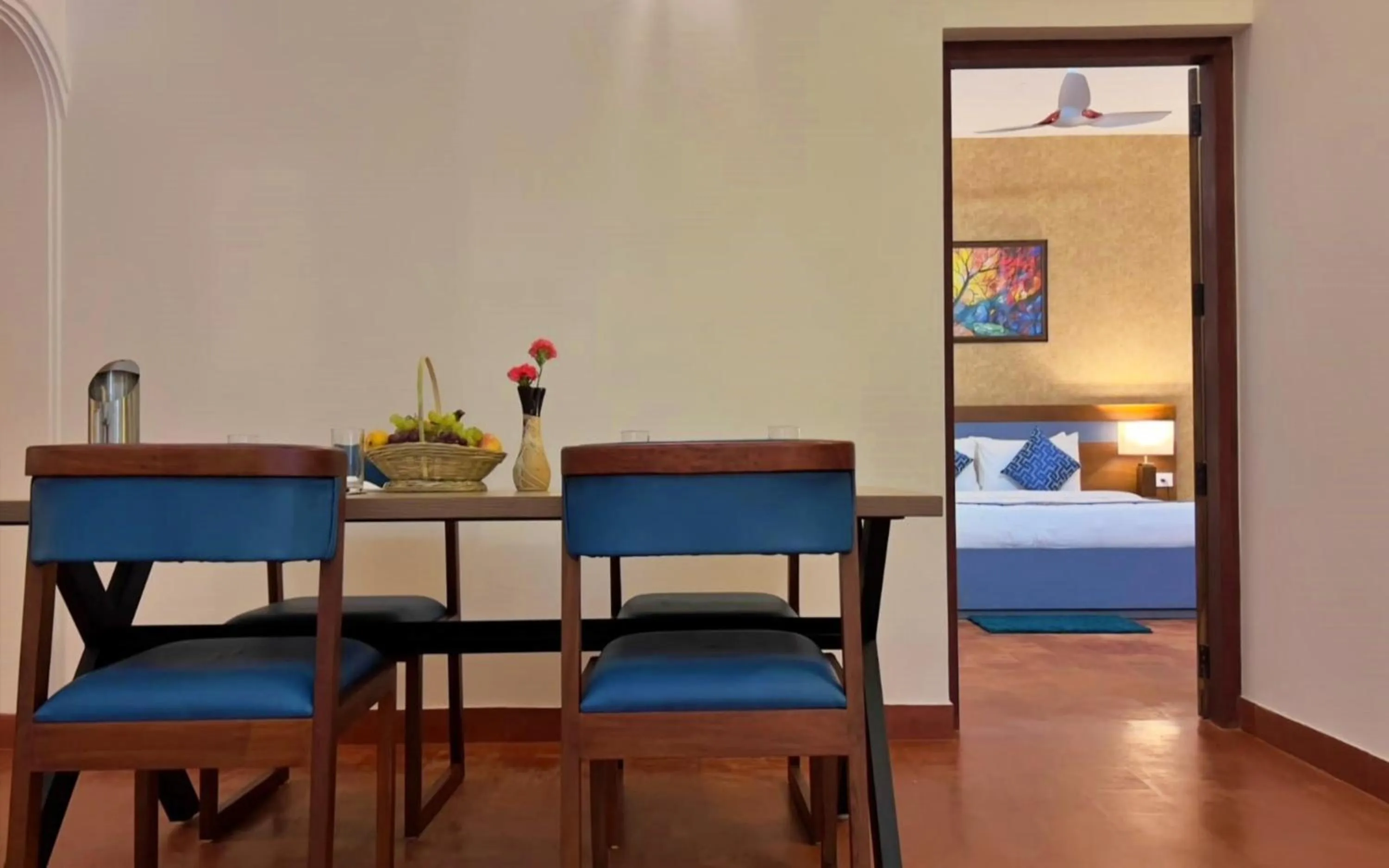 Living room, Bed in Adrak Mountain Mist Forest Resort