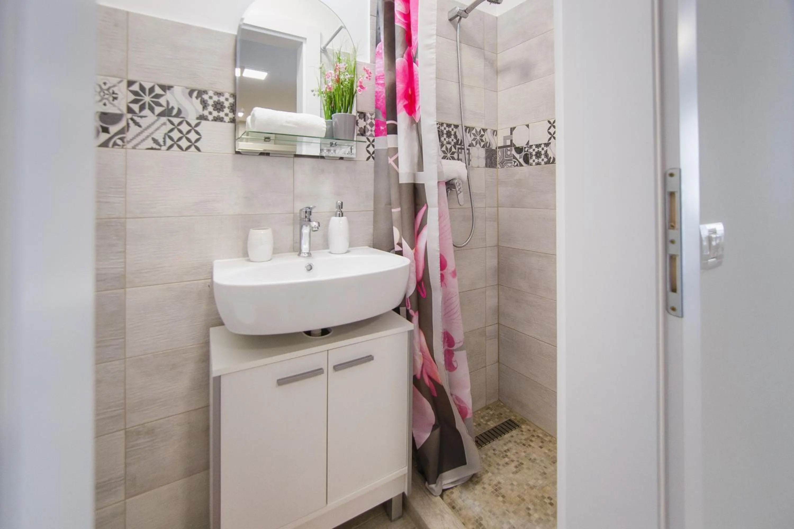 Bathroom in Retreat to a Stylish Home at West Residence