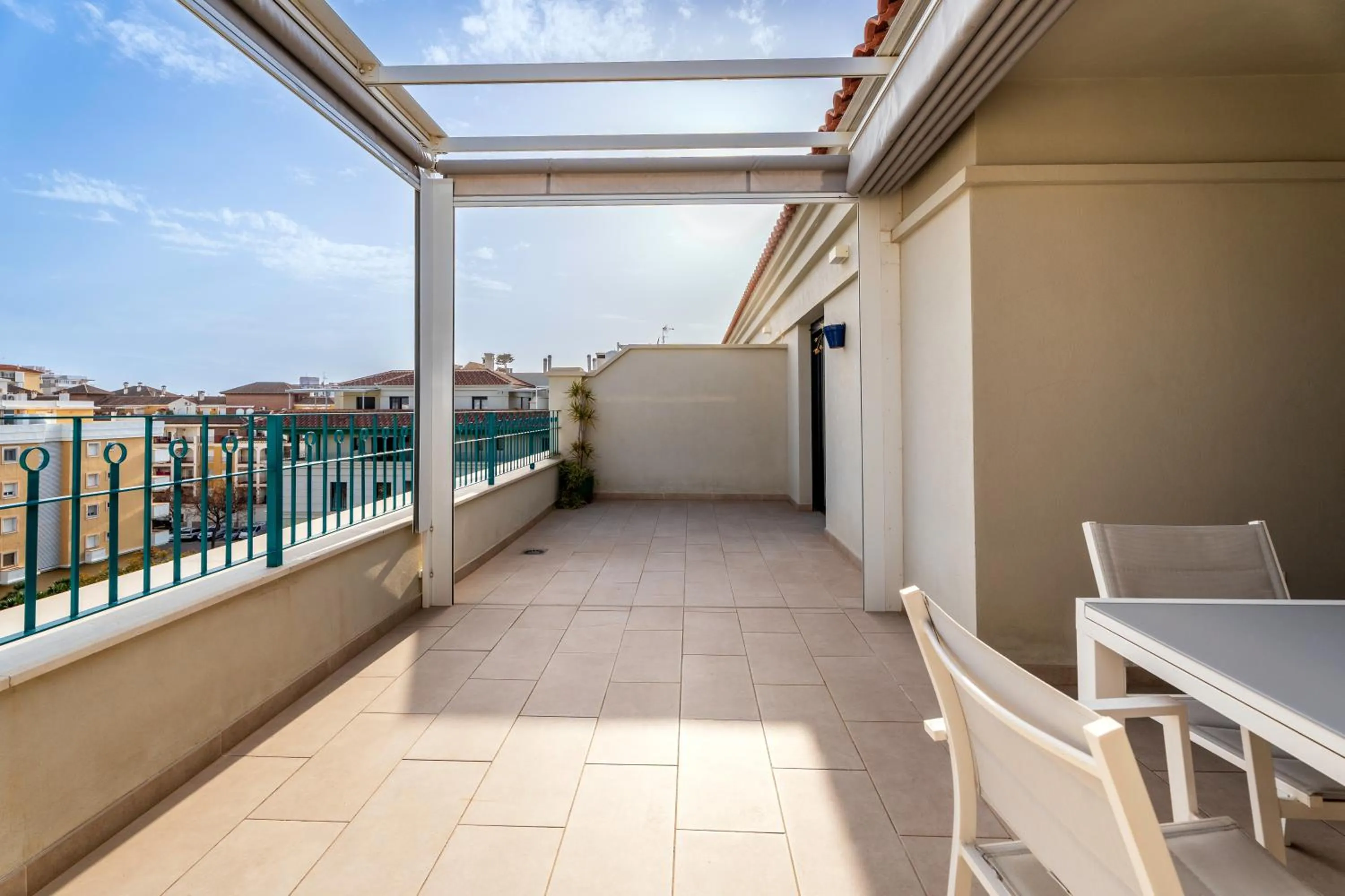 Balcony/Terrace in Ático Azucarera Torre del Mar