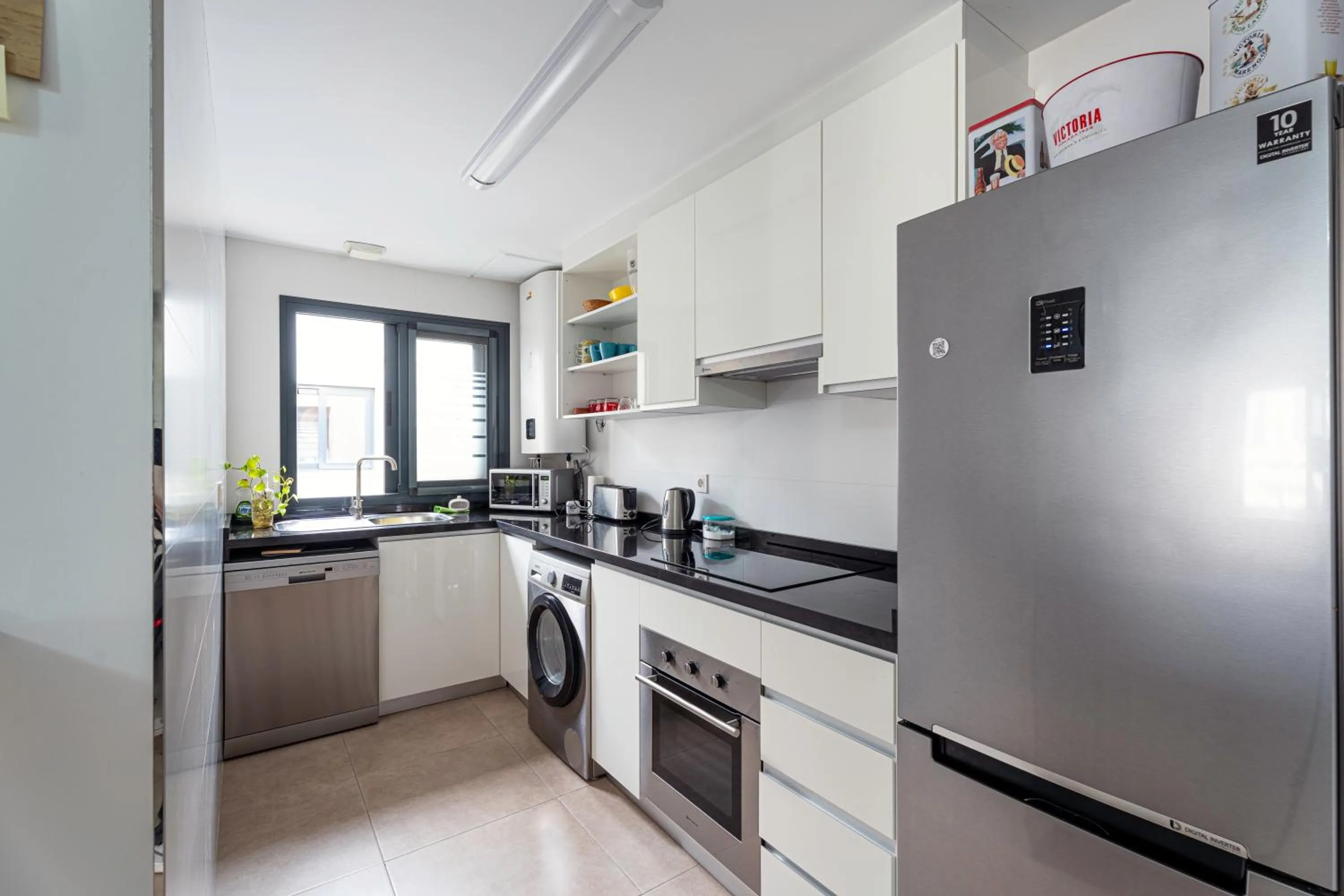 Kitchen or kitchenette in Ático Azucarera Torre del Mar