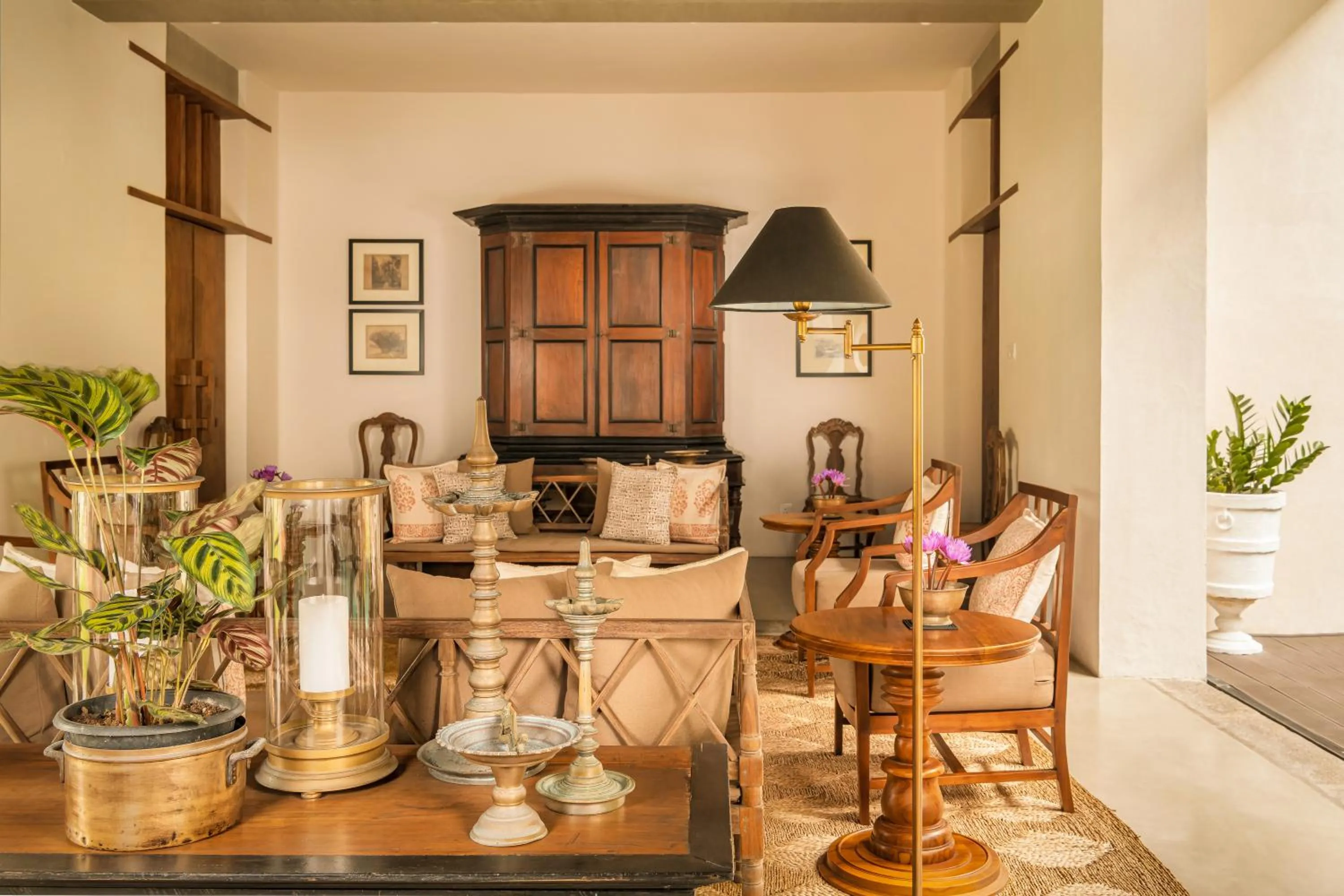 Living room in Ishq Colombo