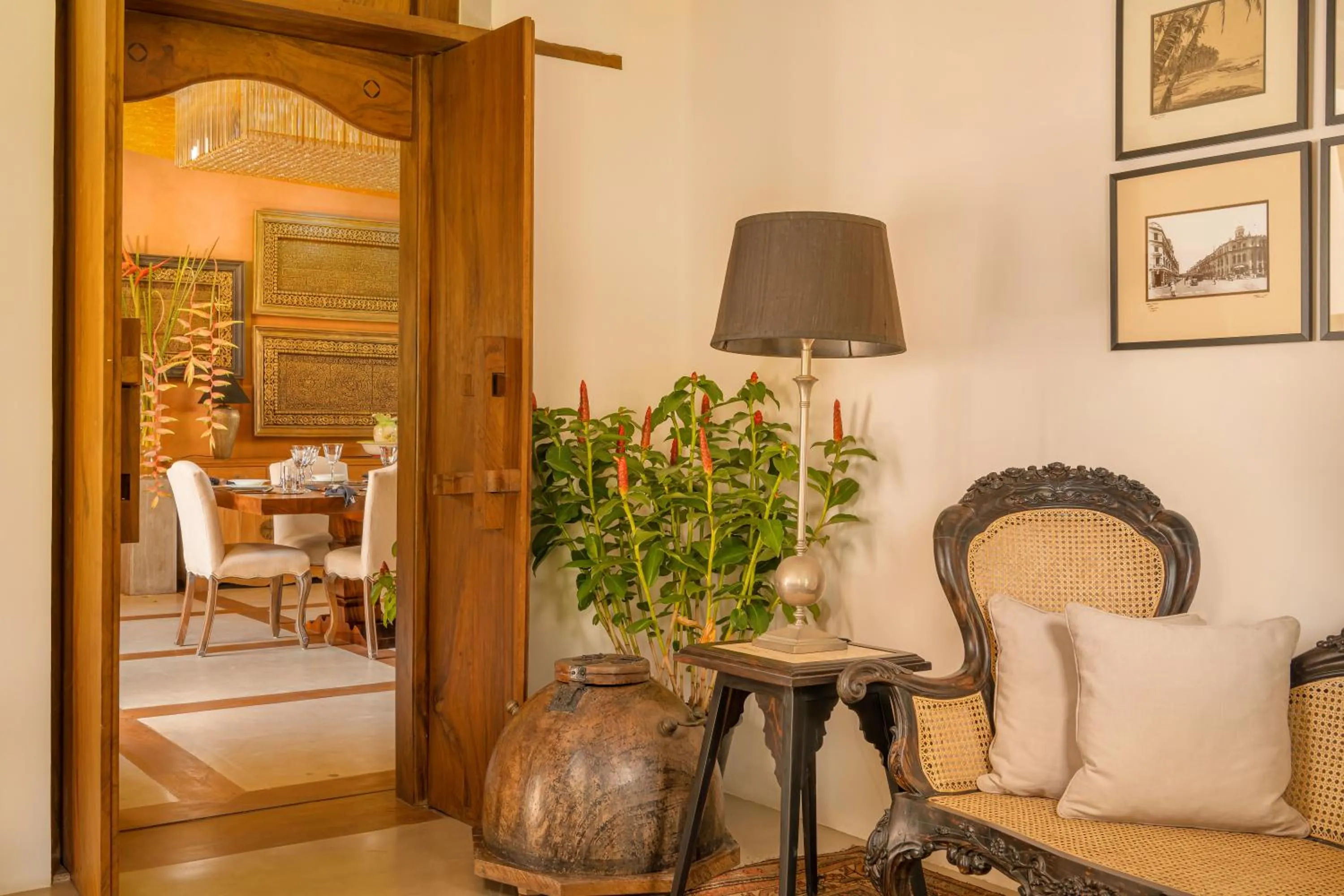 Living room in Ishq Colombo