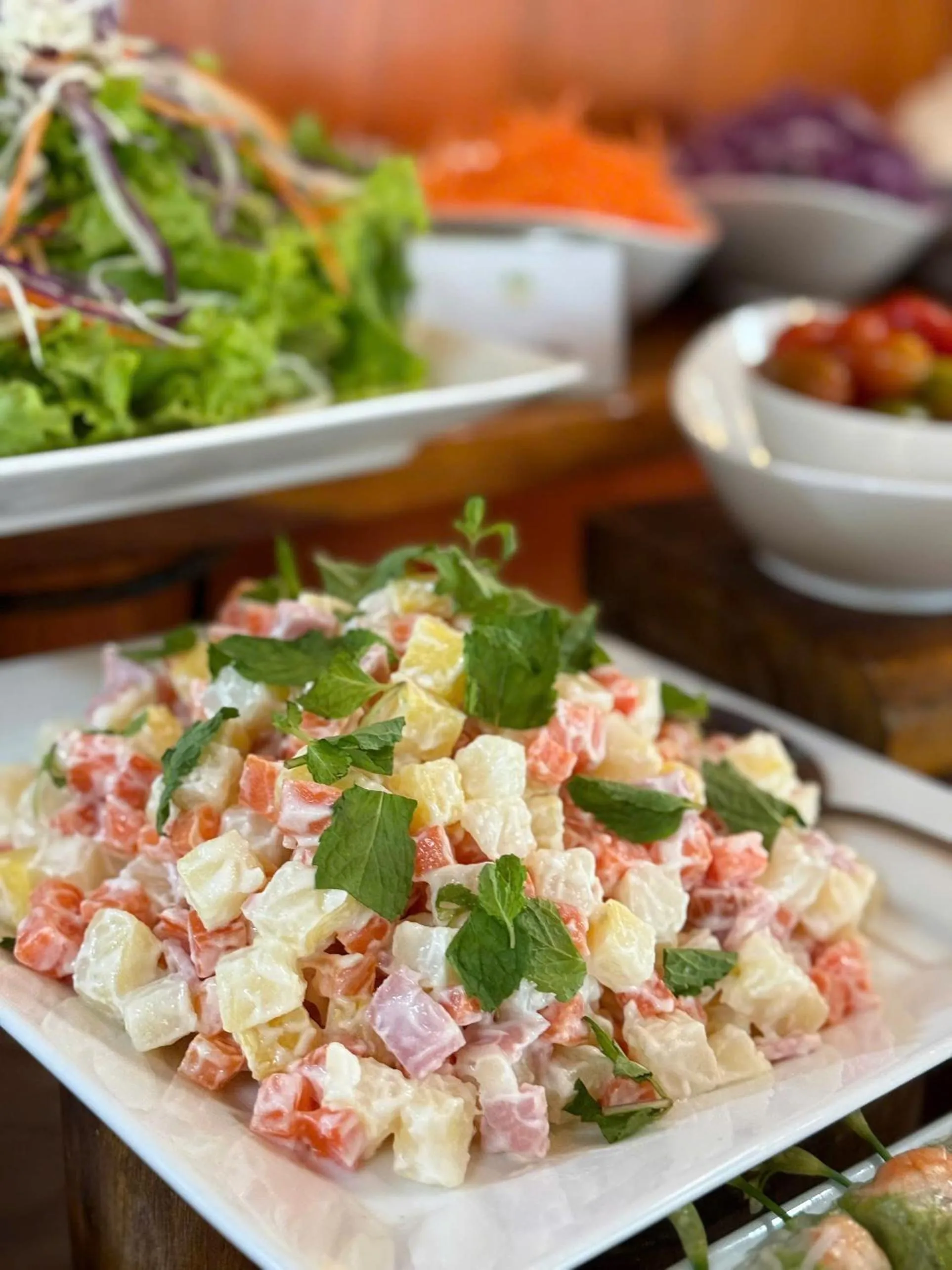 Food in Santa Garden Resort