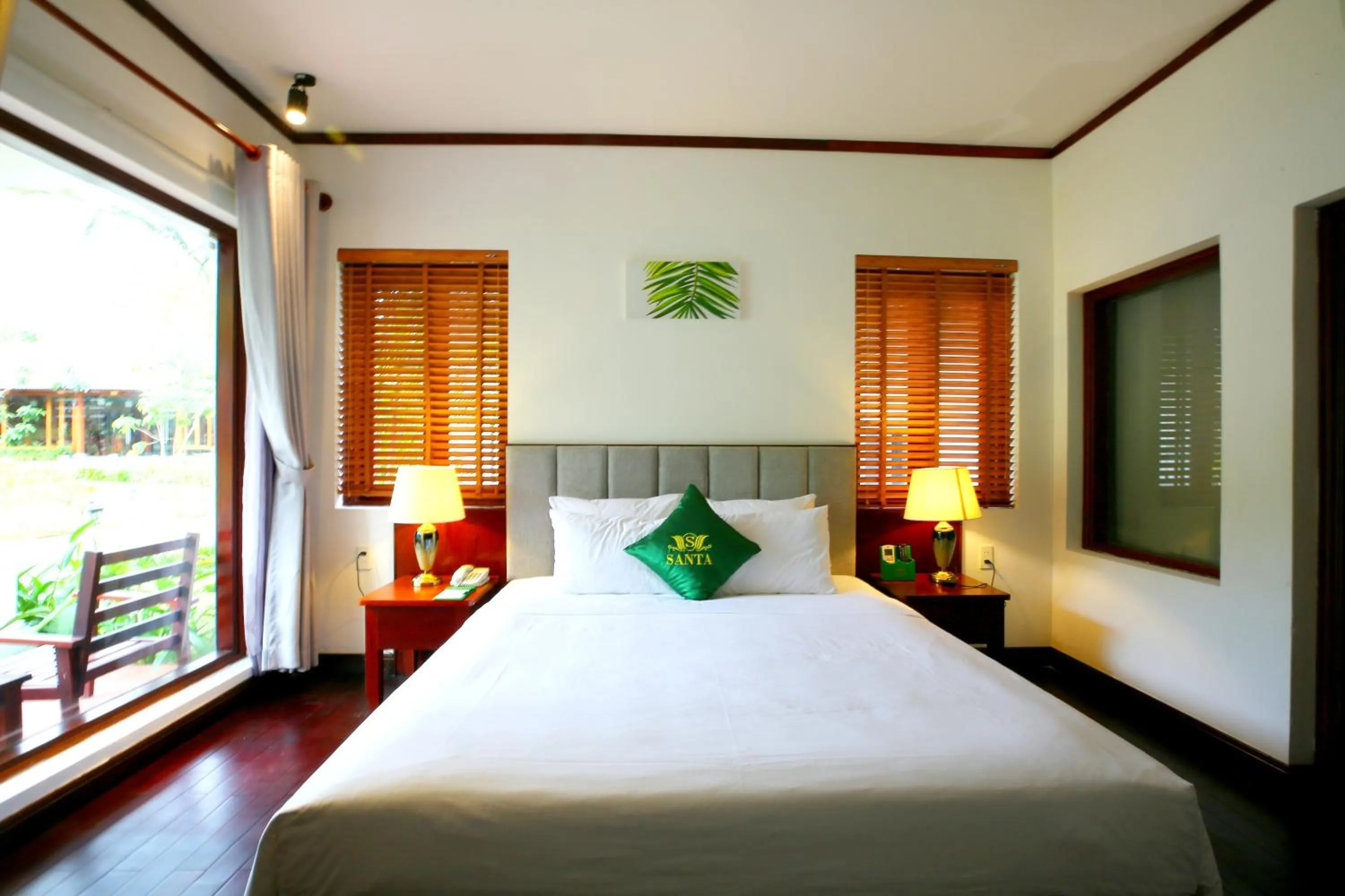 Bed in Santa Garden Resort