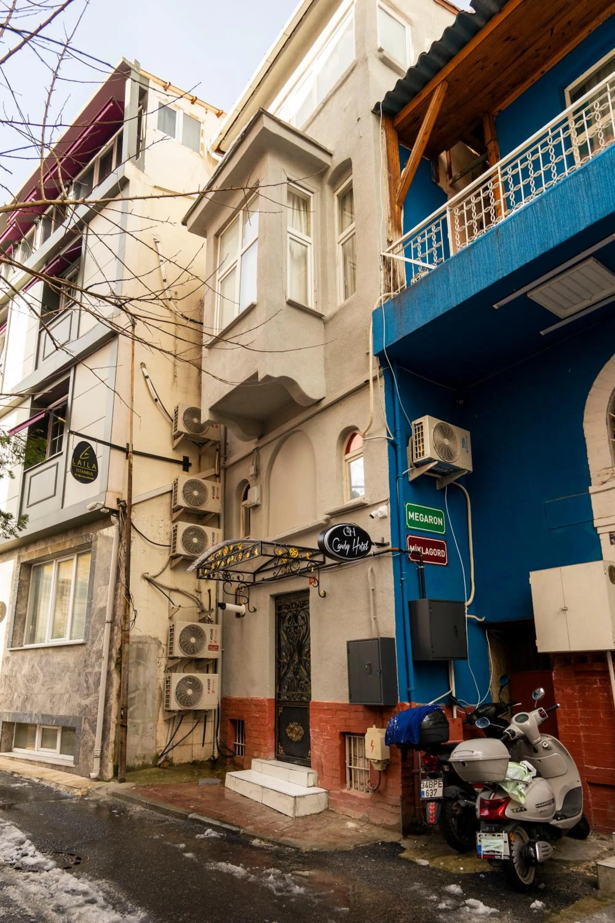 Property building in Candy Hotel