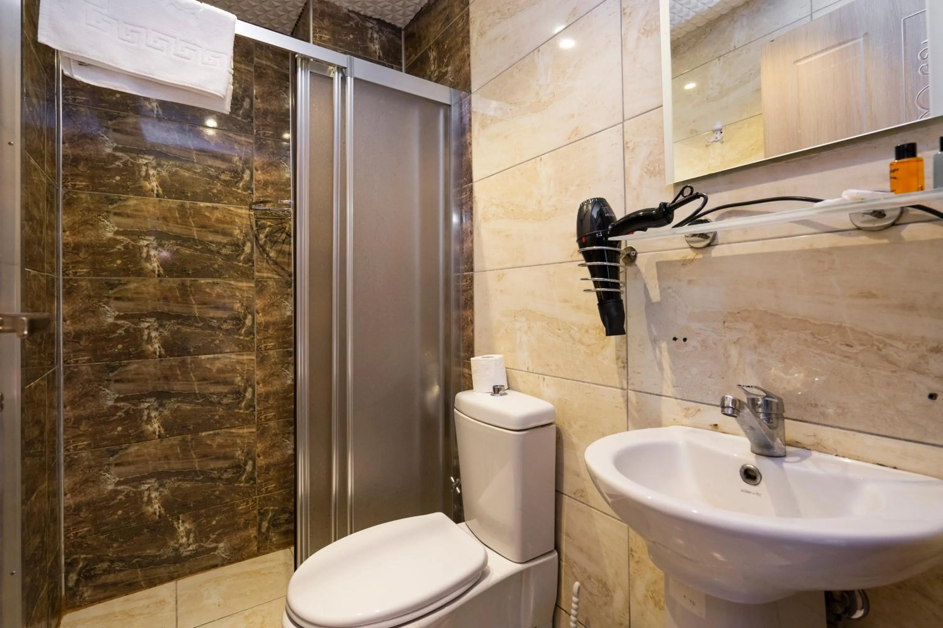 Shower in Candy Hotel