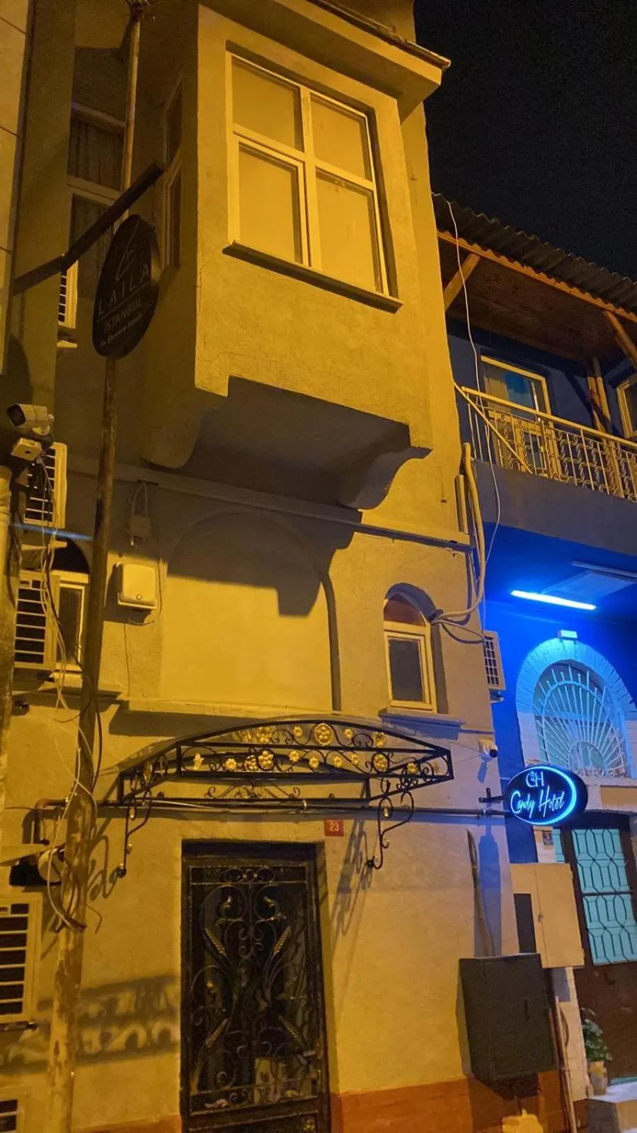 Property building in Candy Hotel