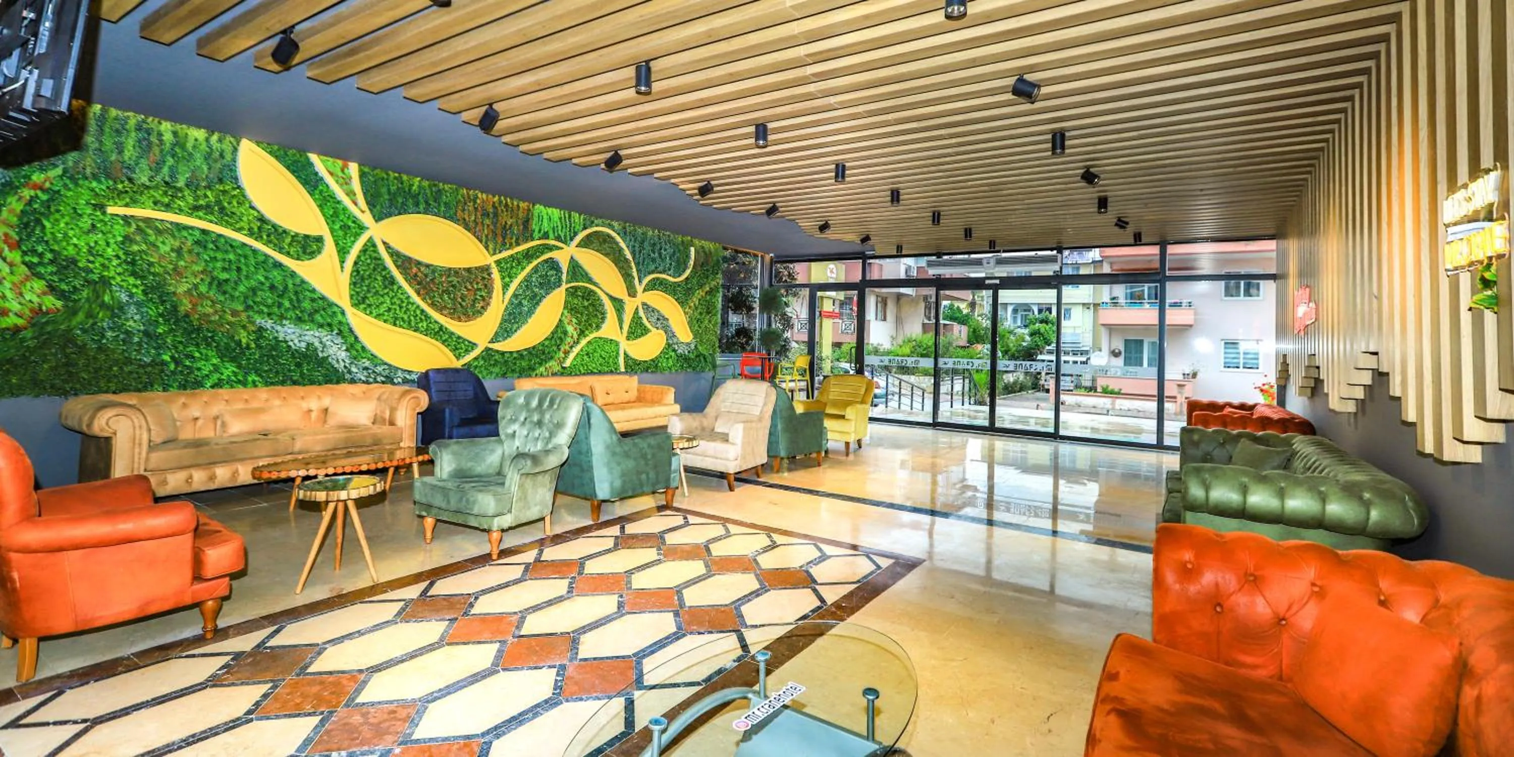 Lobby or reception in Mr Crane Hotel