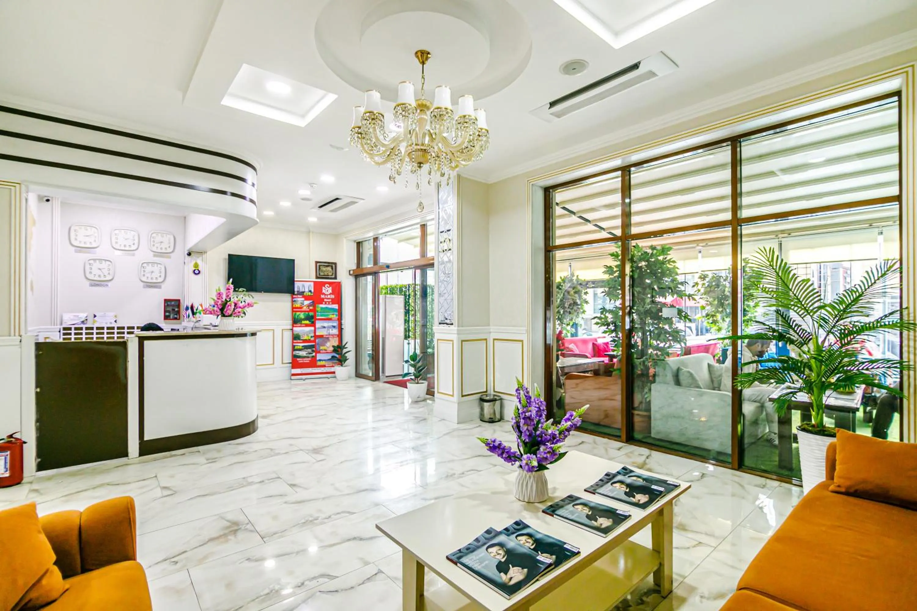 Seating area in Maris Hotel Baku