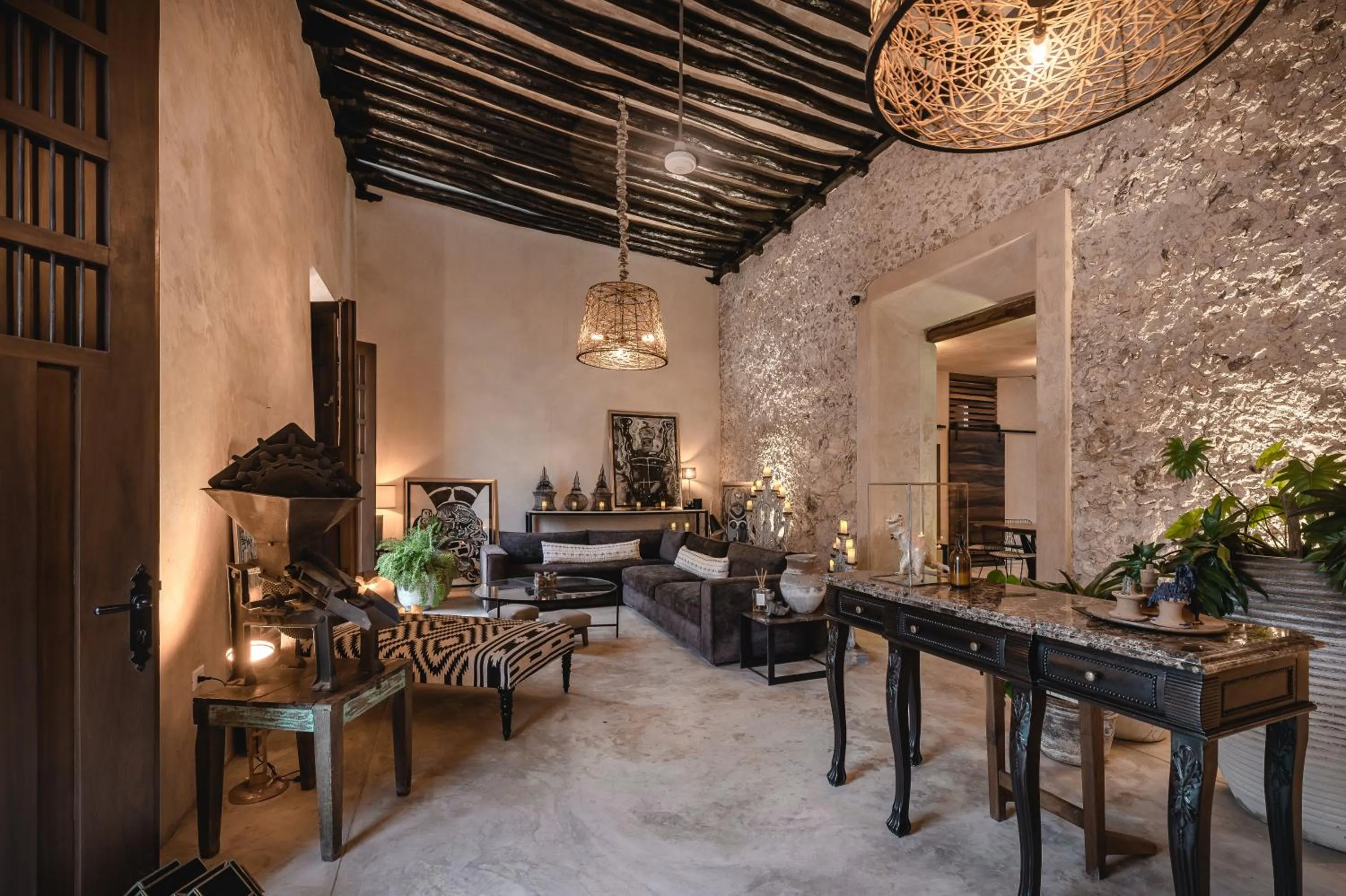 Living room in Casa Kacaya