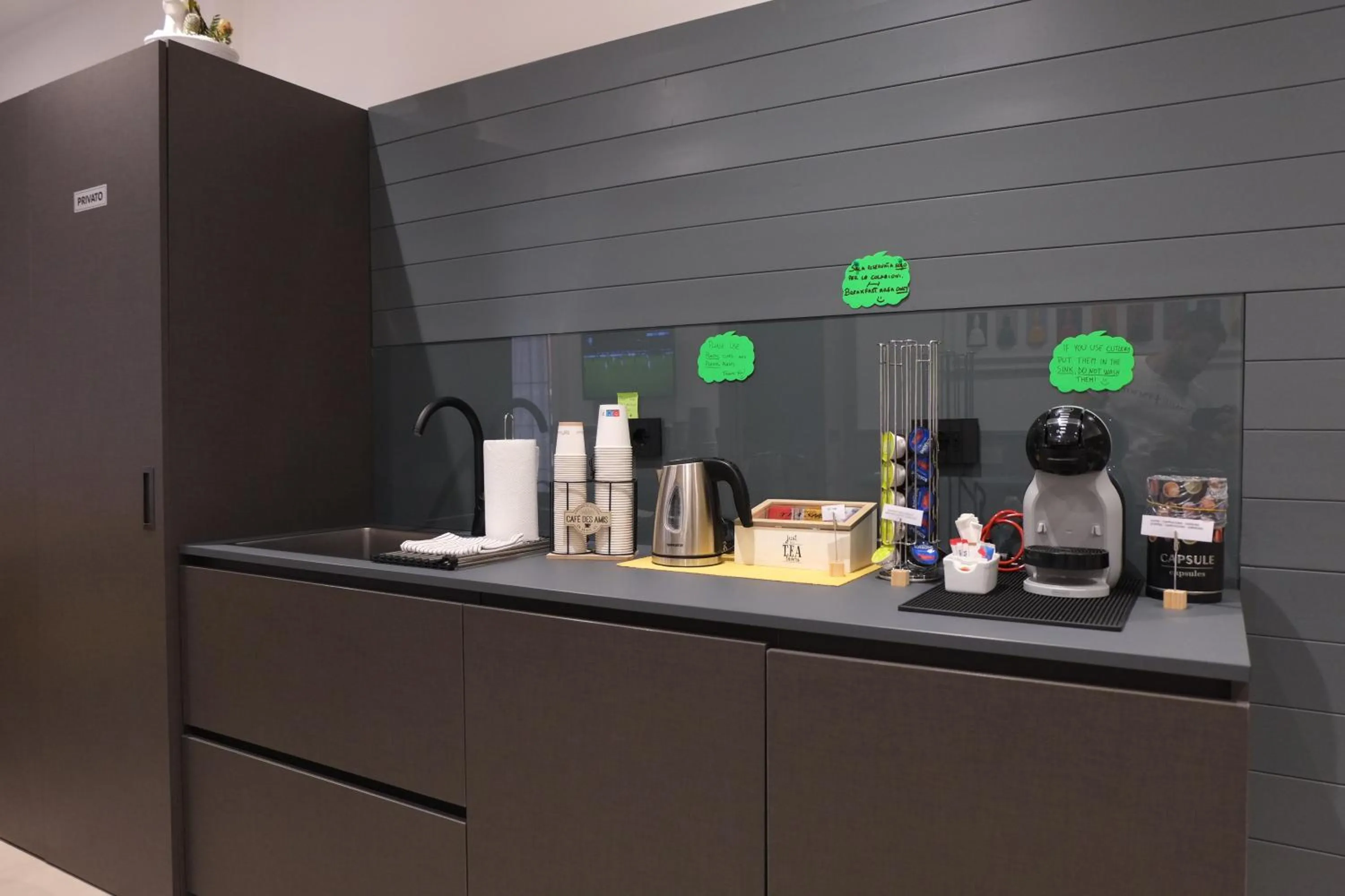 Coffee/tea facilities in B&B Casa Rubino