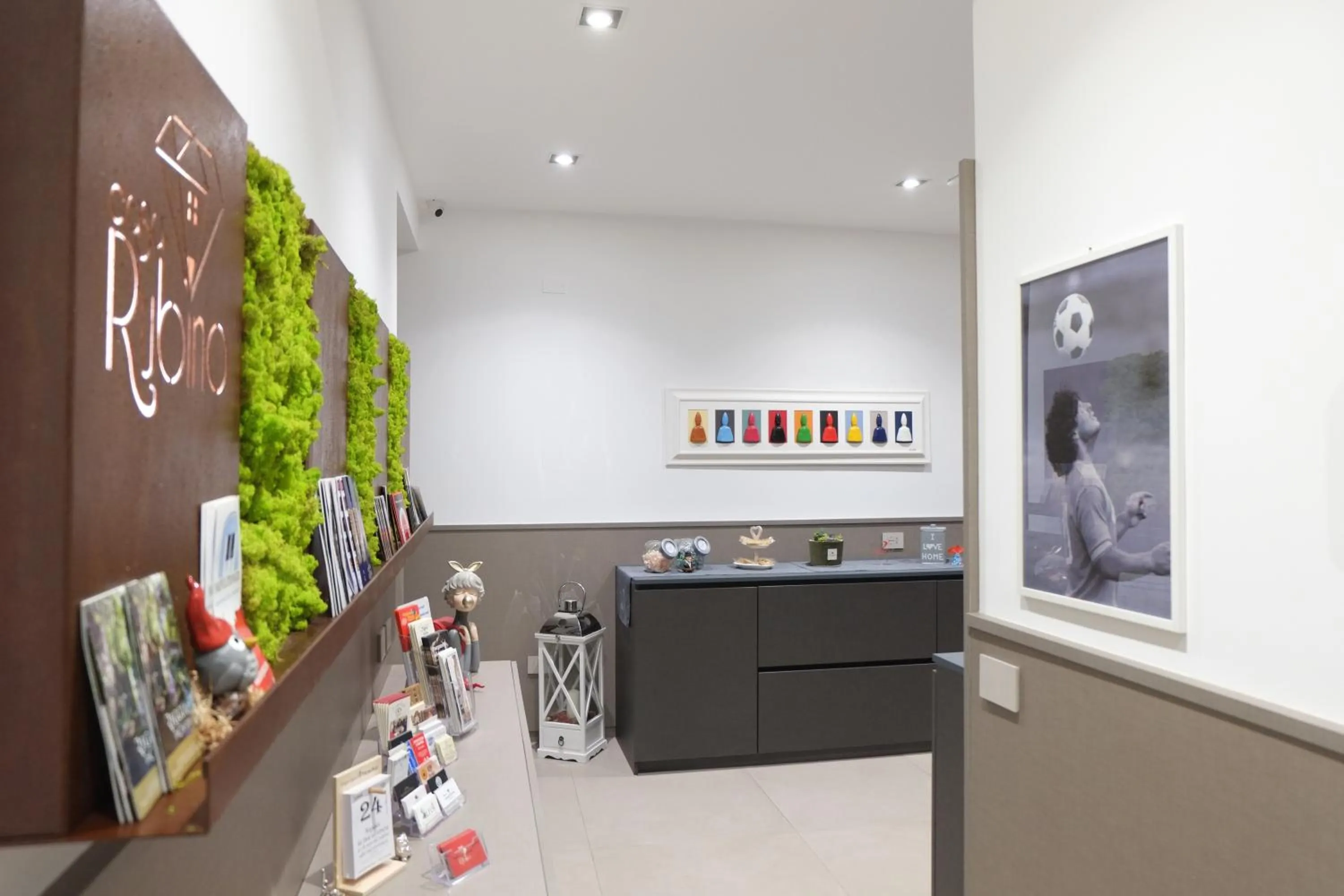 Decorative detail in B&B Casa Rubino