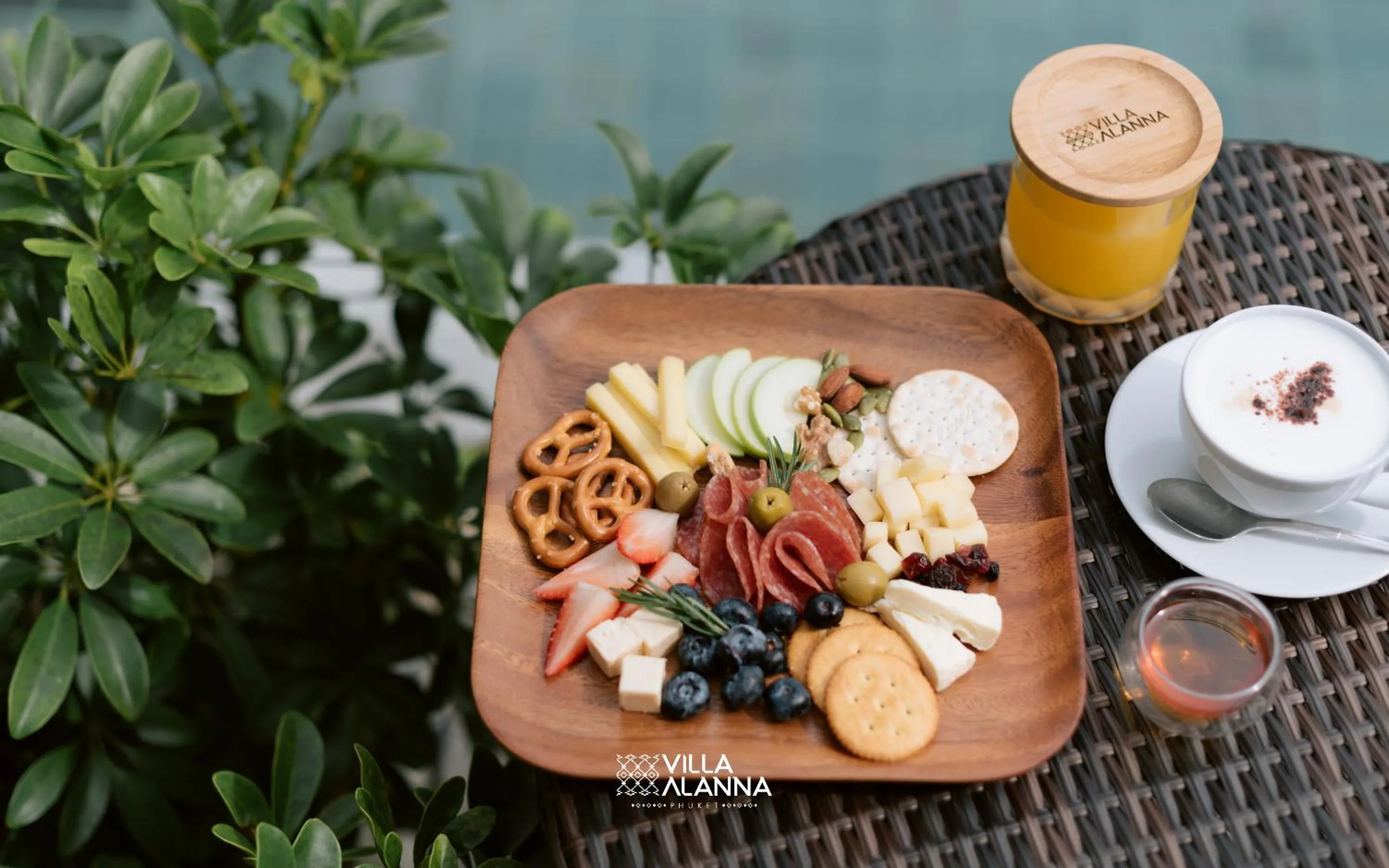 Breakfast in Villa Alanna Phuket