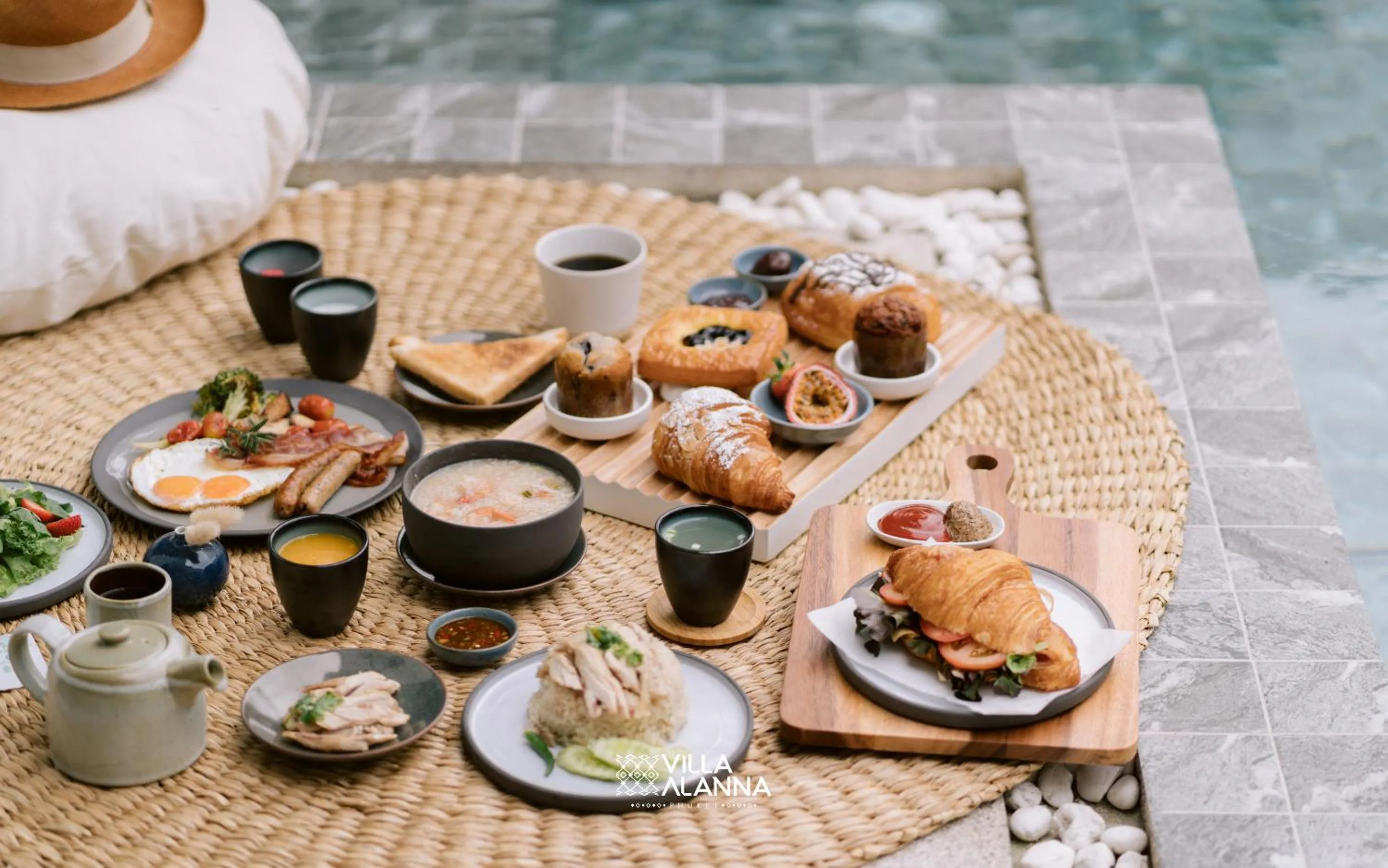Breakfast in Villa Alanna Phuket