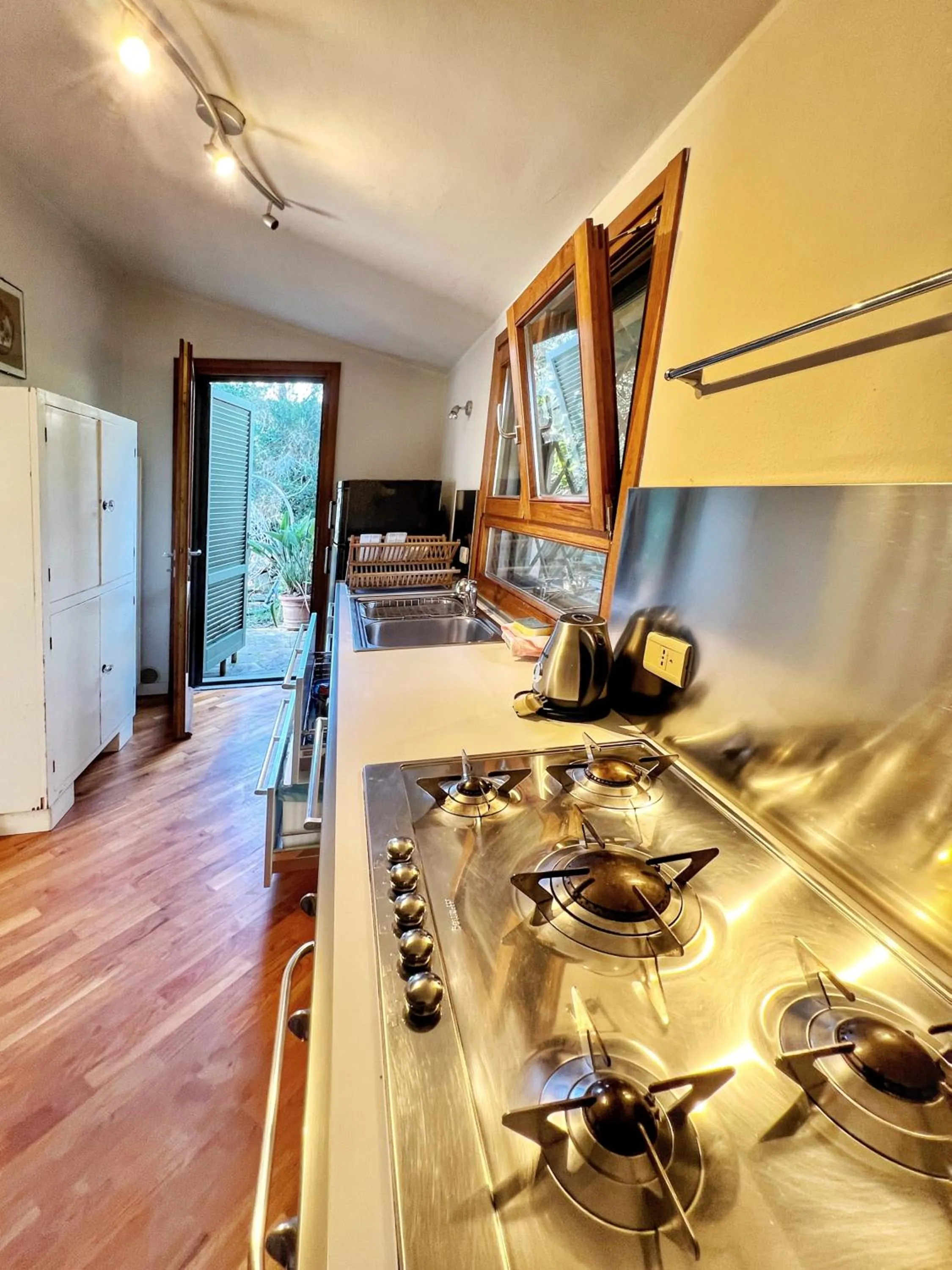 Kitchen or kitchenette in Agriturismo Porta al Colle