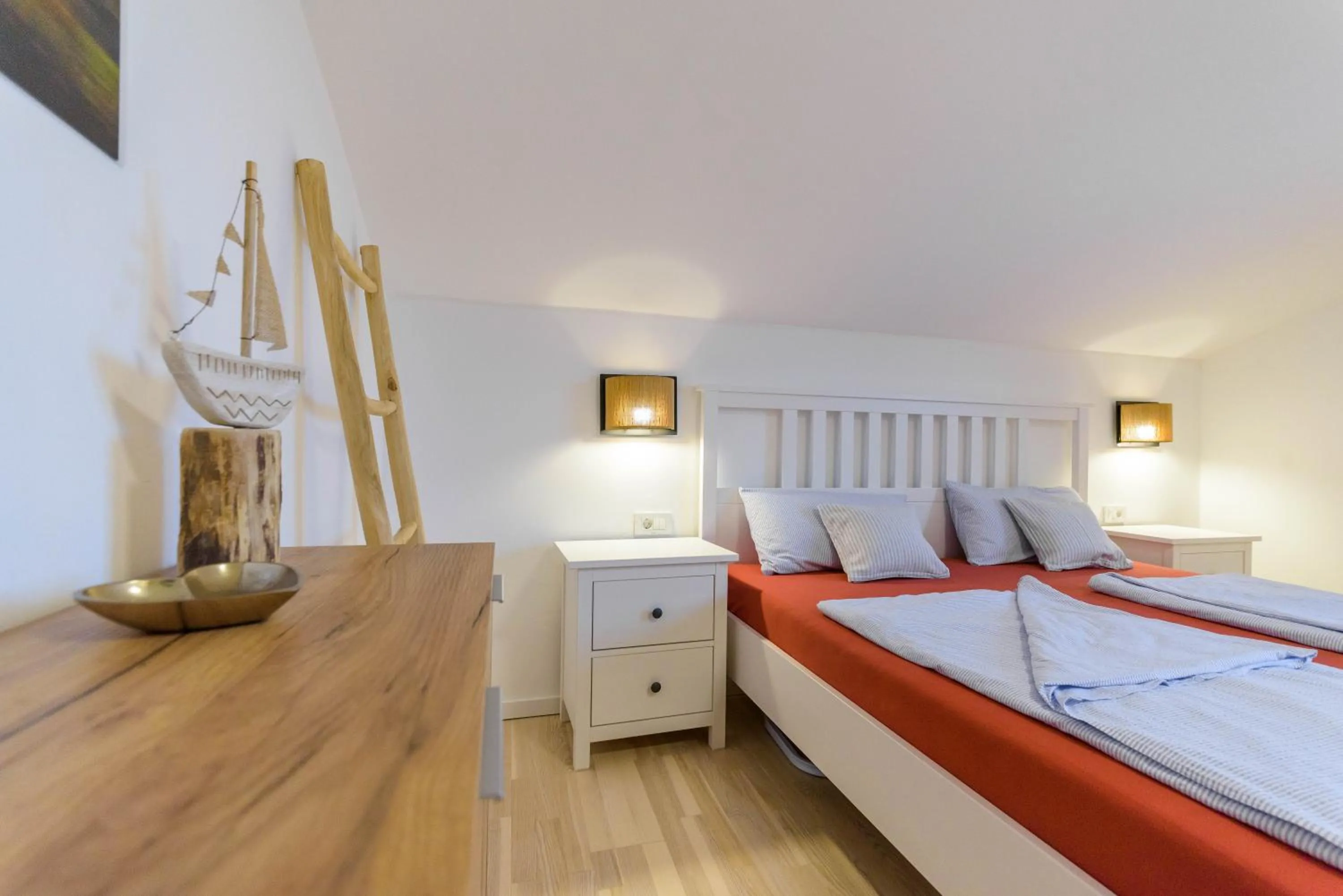 Bed in Villa Aurora