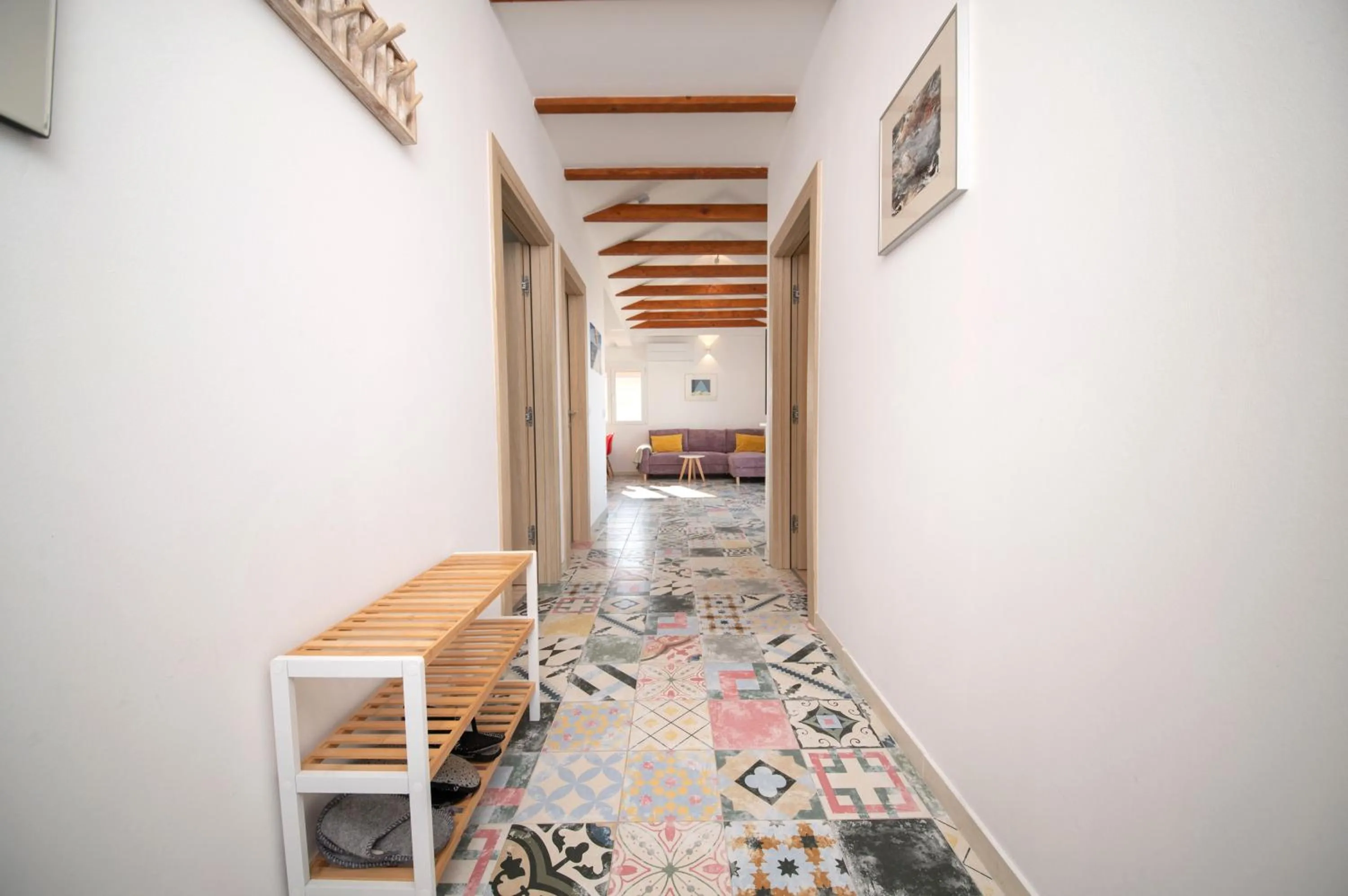 Living room in Villa Aurora