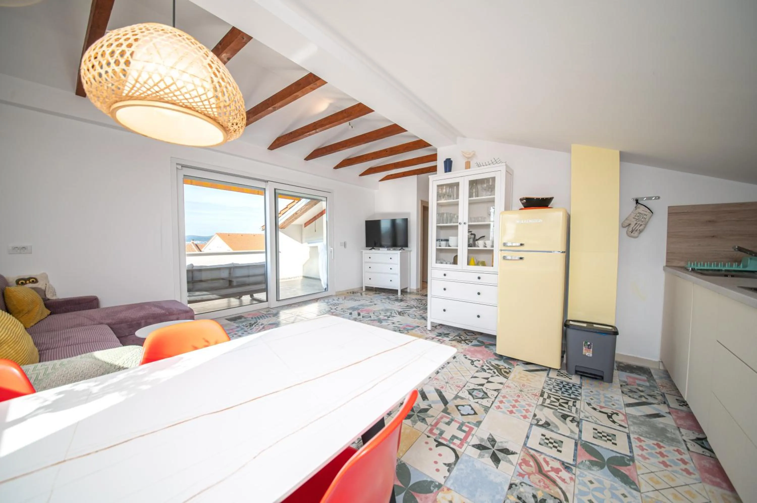 Kitchen or kitchenette in Villa Aurora