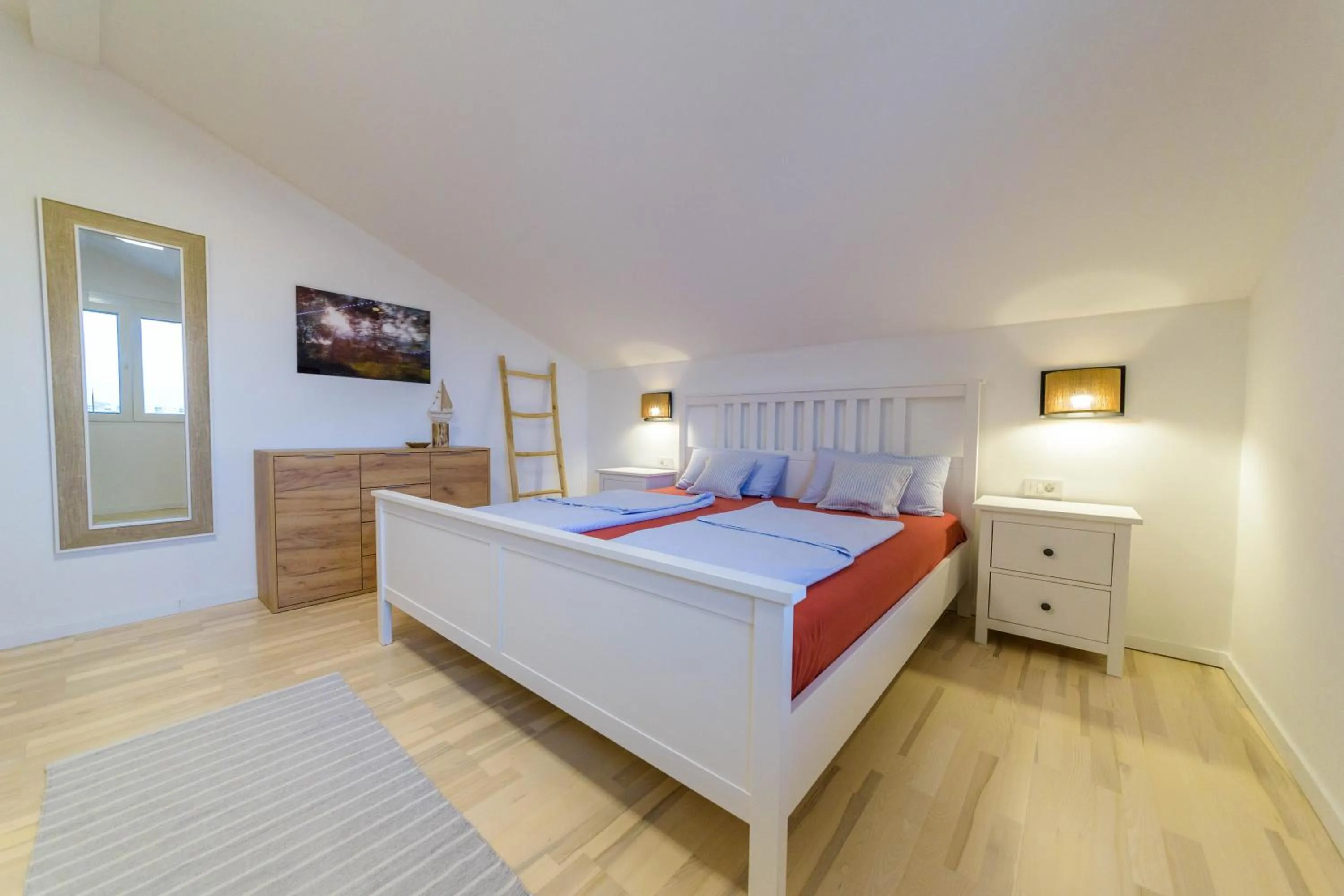 Bed in Villa Aurora
