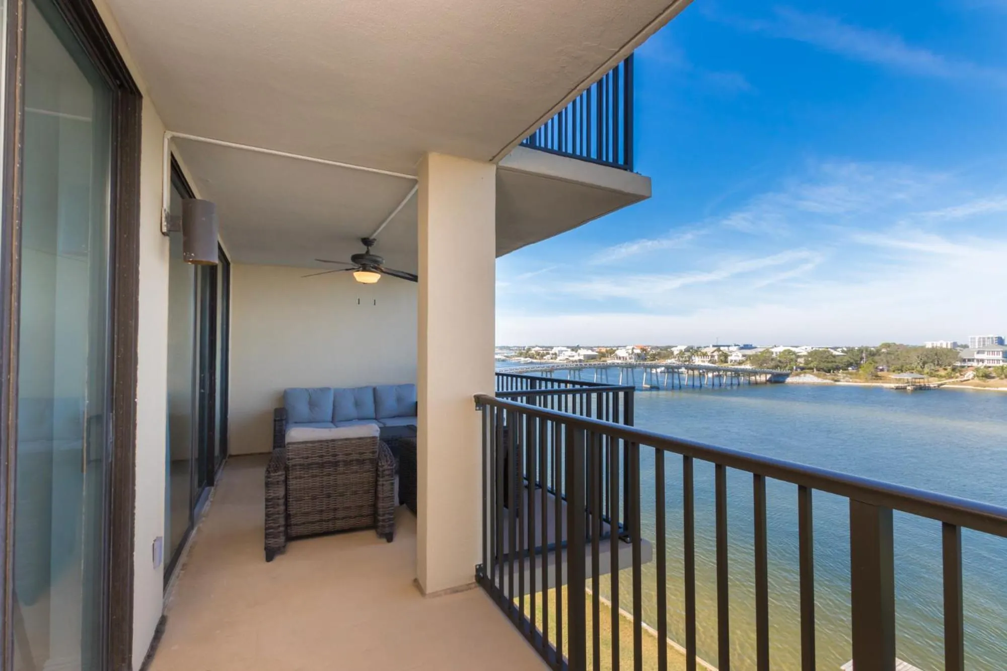 Balcony/Terrace in Ole River Hideway, Orange Beach, Updated 2 Bedroom Waterfront Condo, Wind Drift