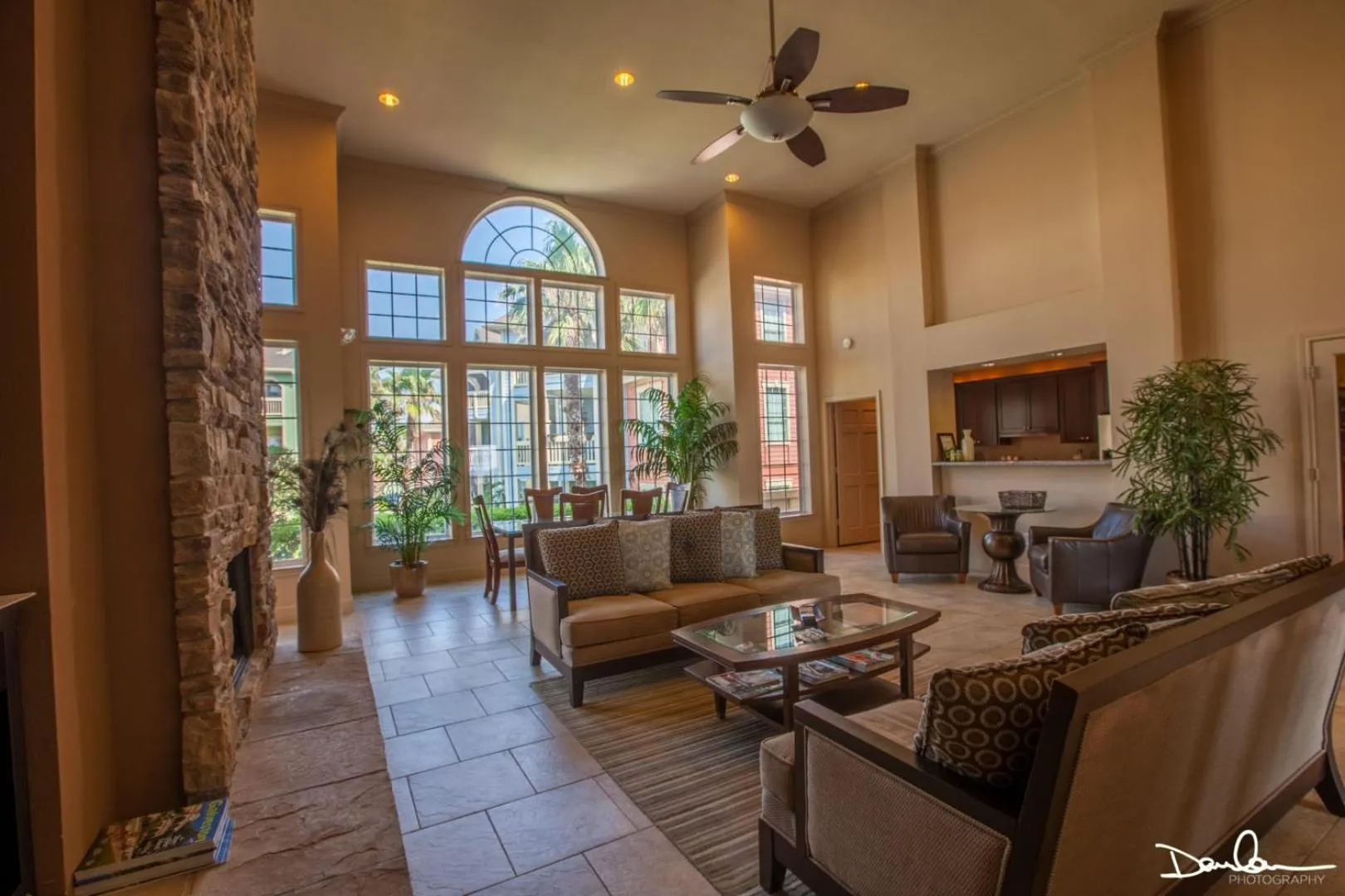 Seating area in Island Getaway