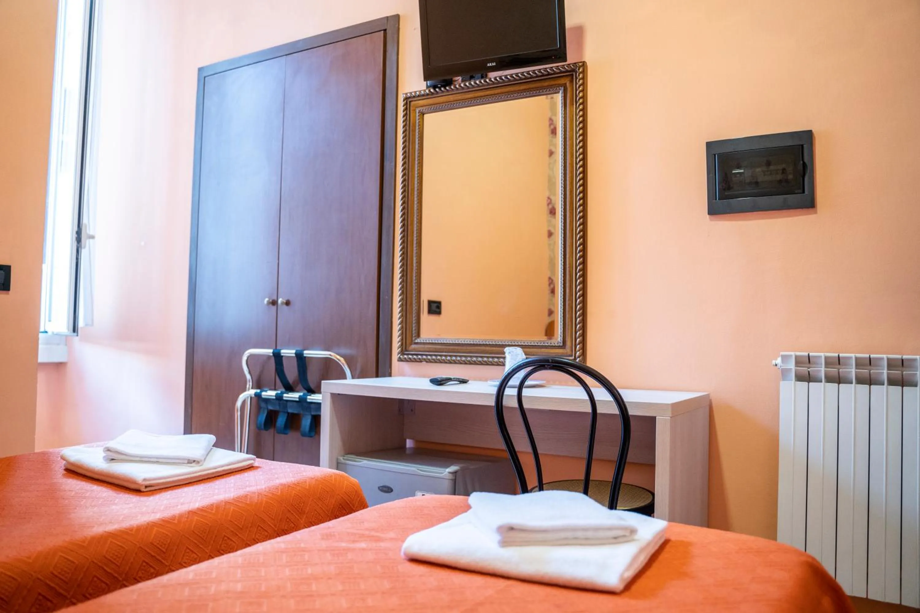 Bed in Hotel Ferrarese