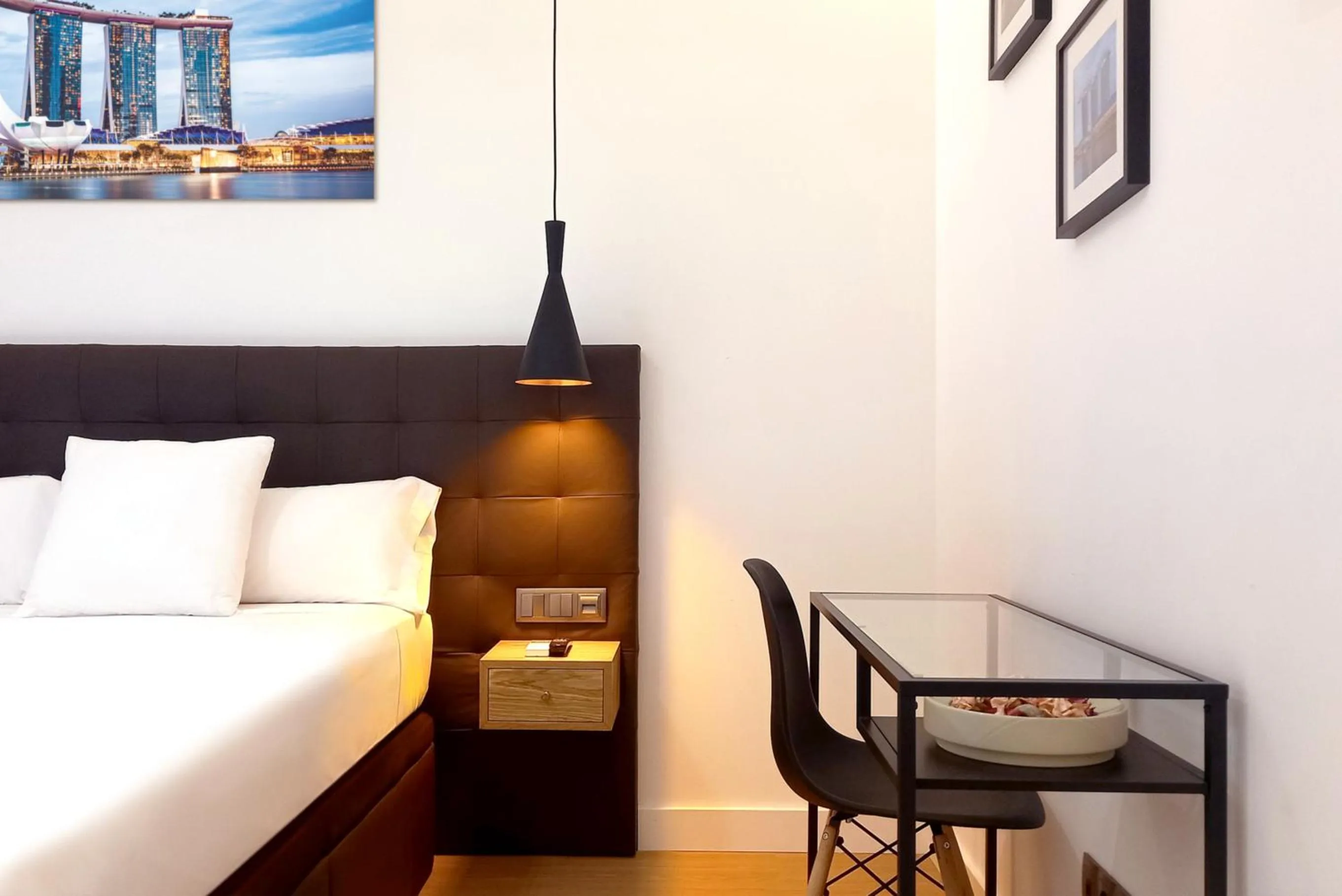 Bed in Woohoo Rooms Boutique Gran Vía