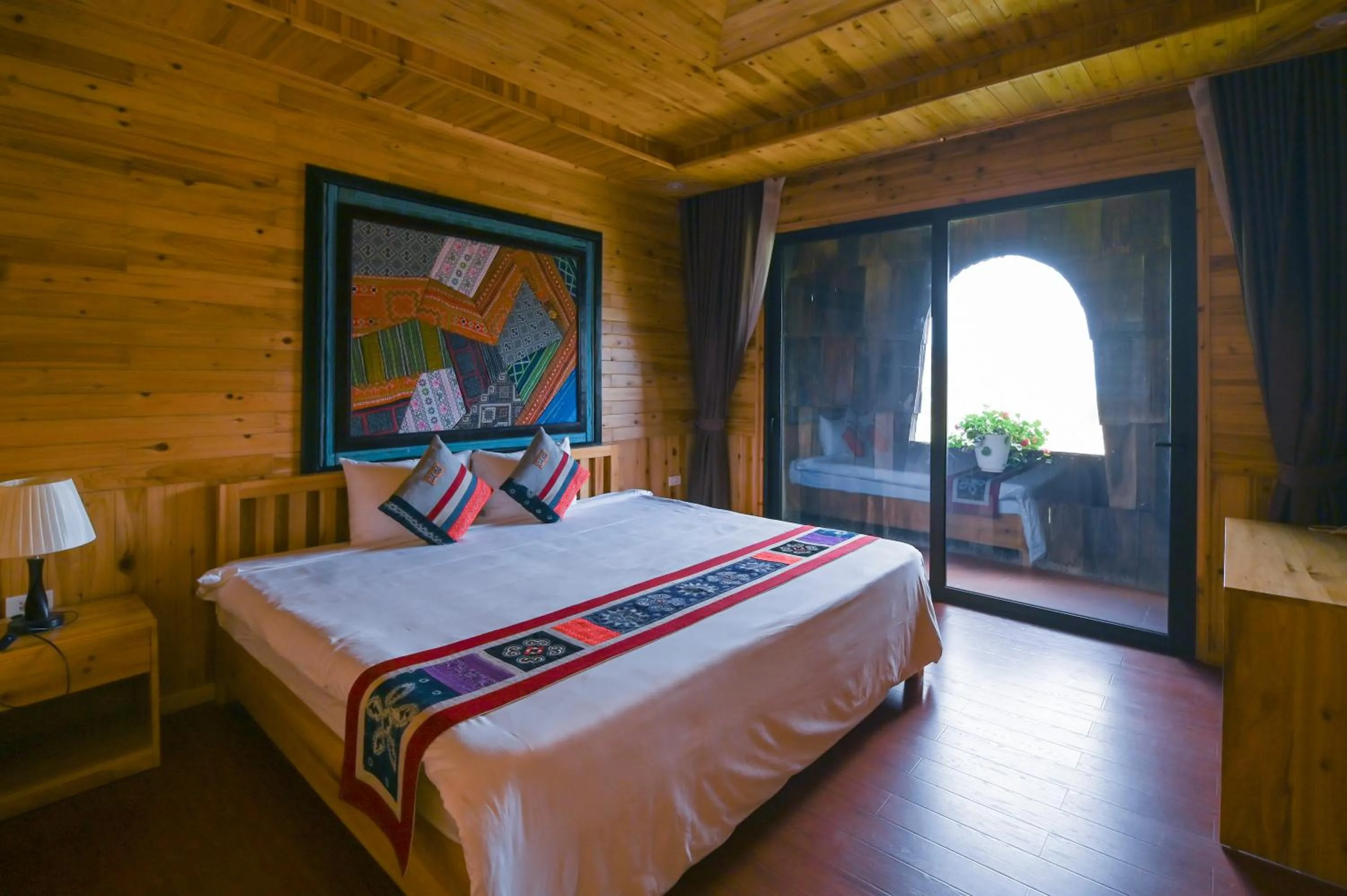 Bed in Arista Homestay