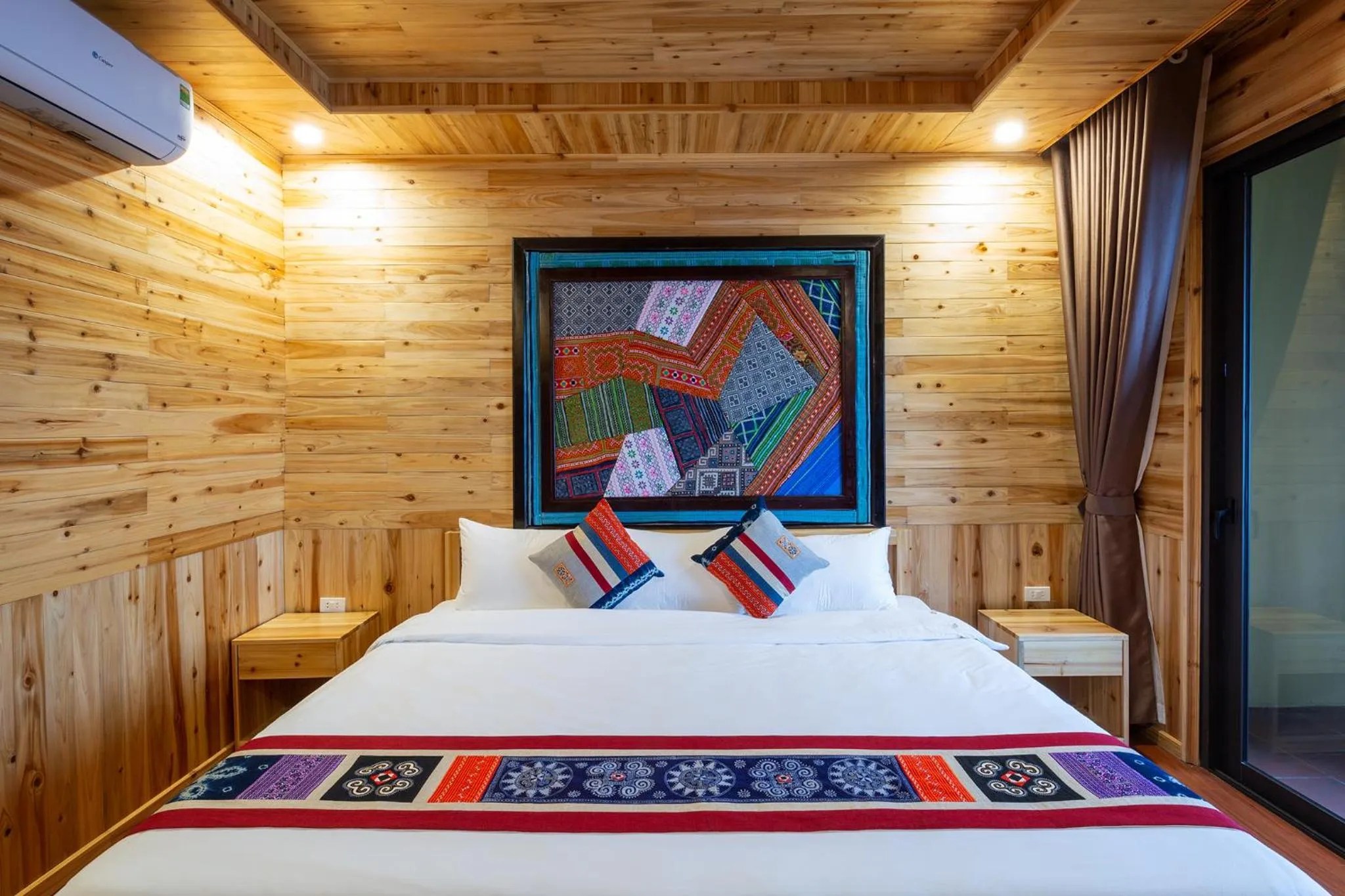 Bed in Arista Homestay