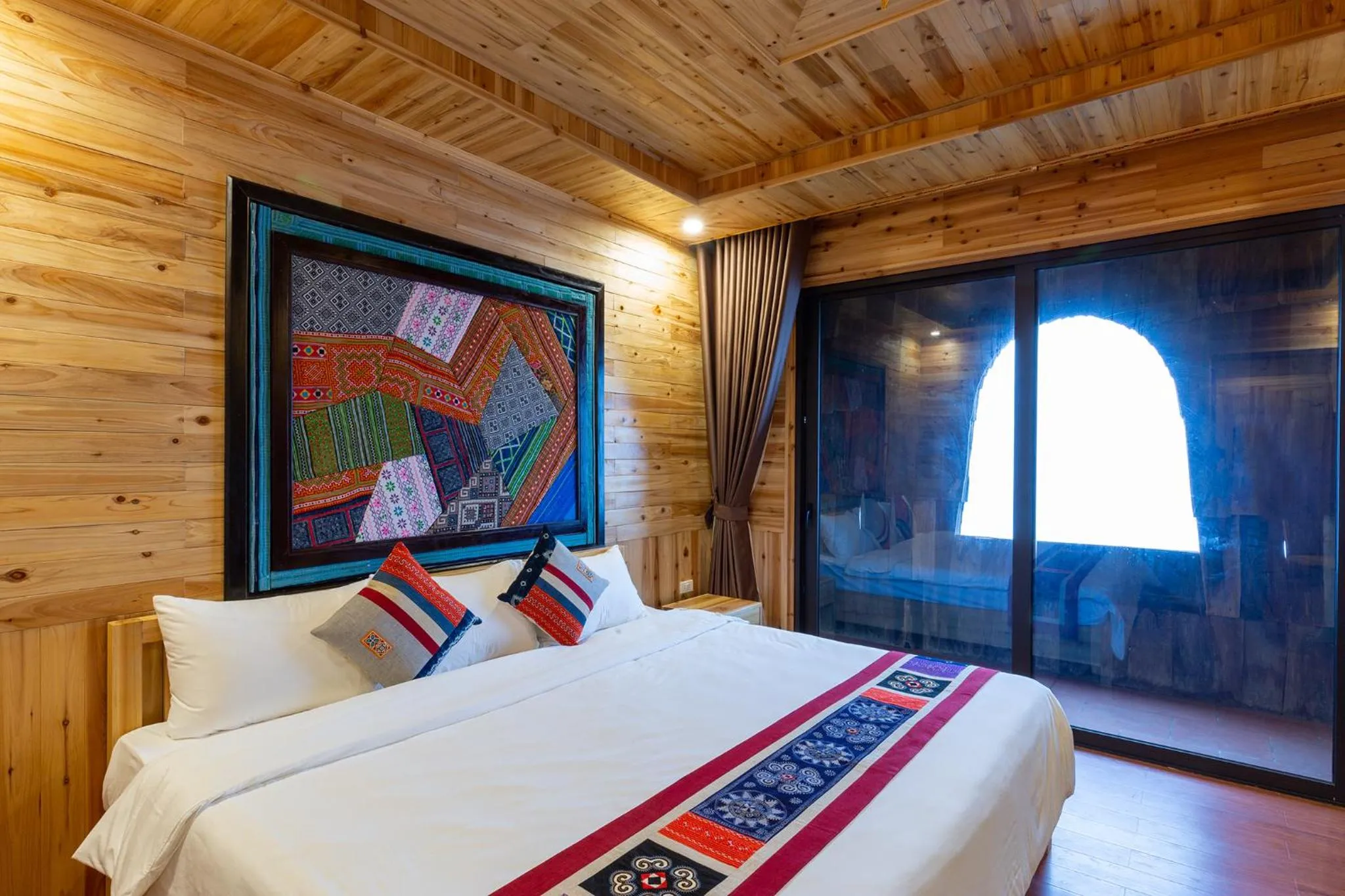 Bed in Arista Homestay