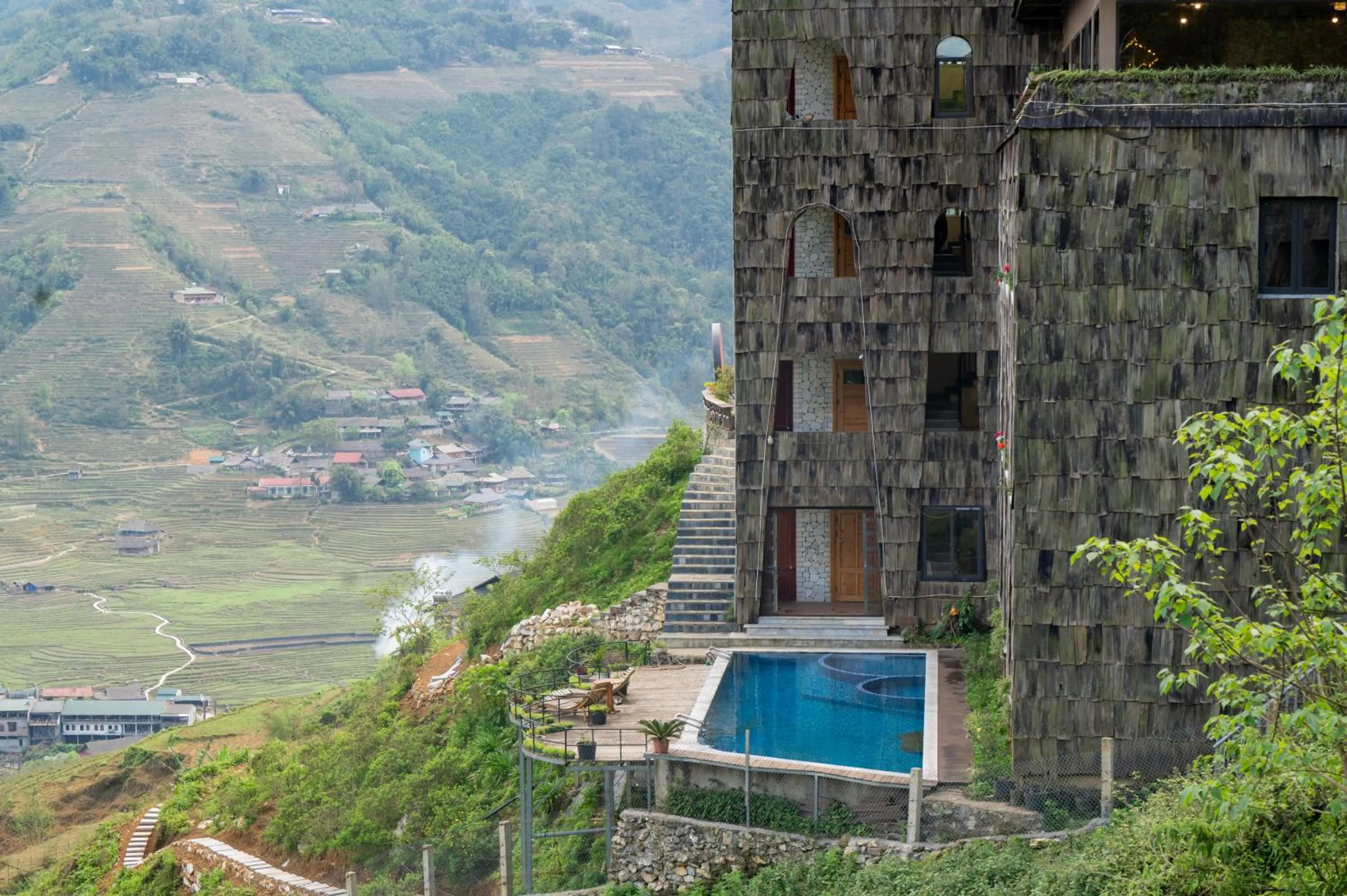 Natural landscape in Arista Homestay