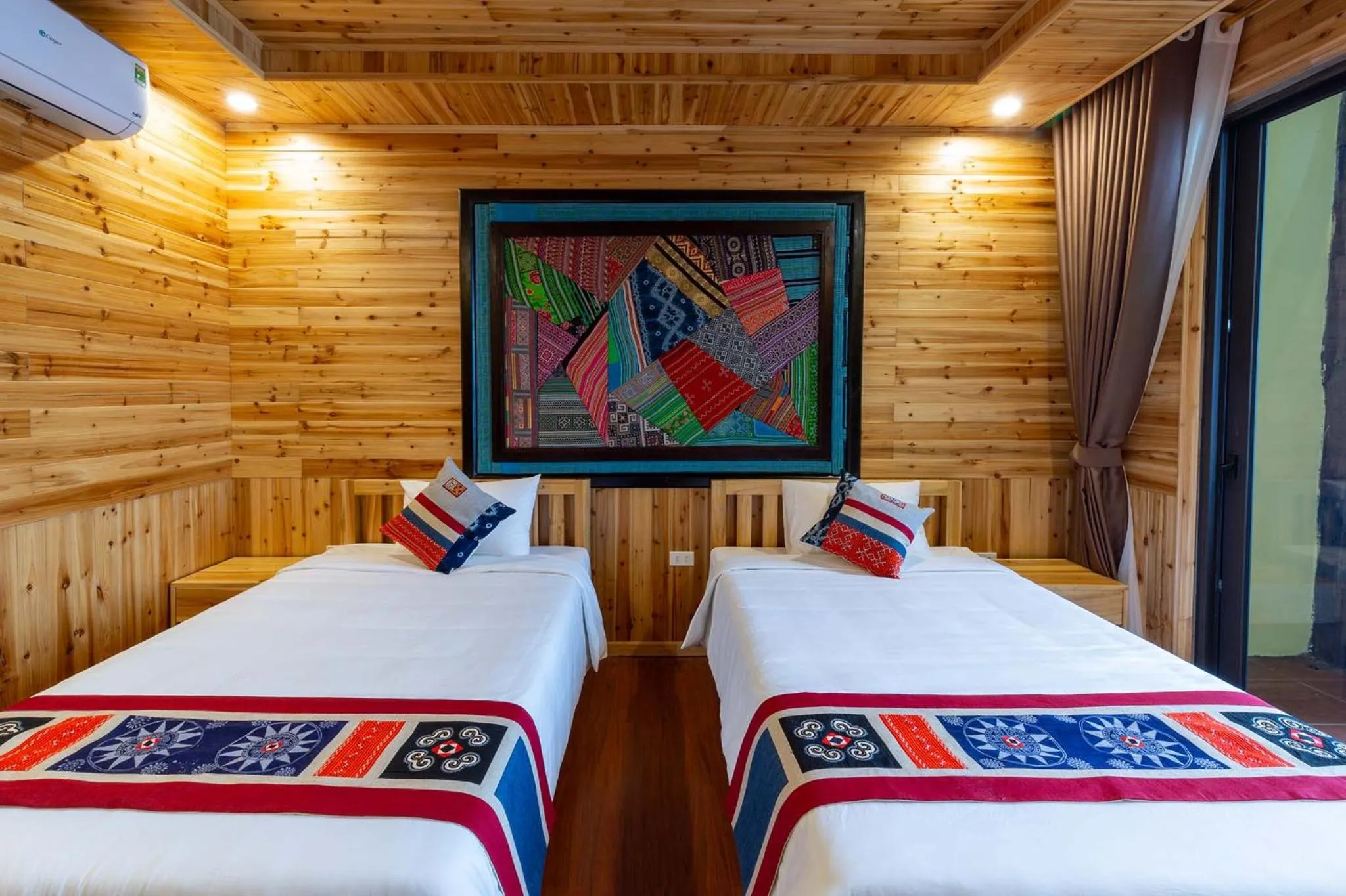 Bed in Arista Homestay