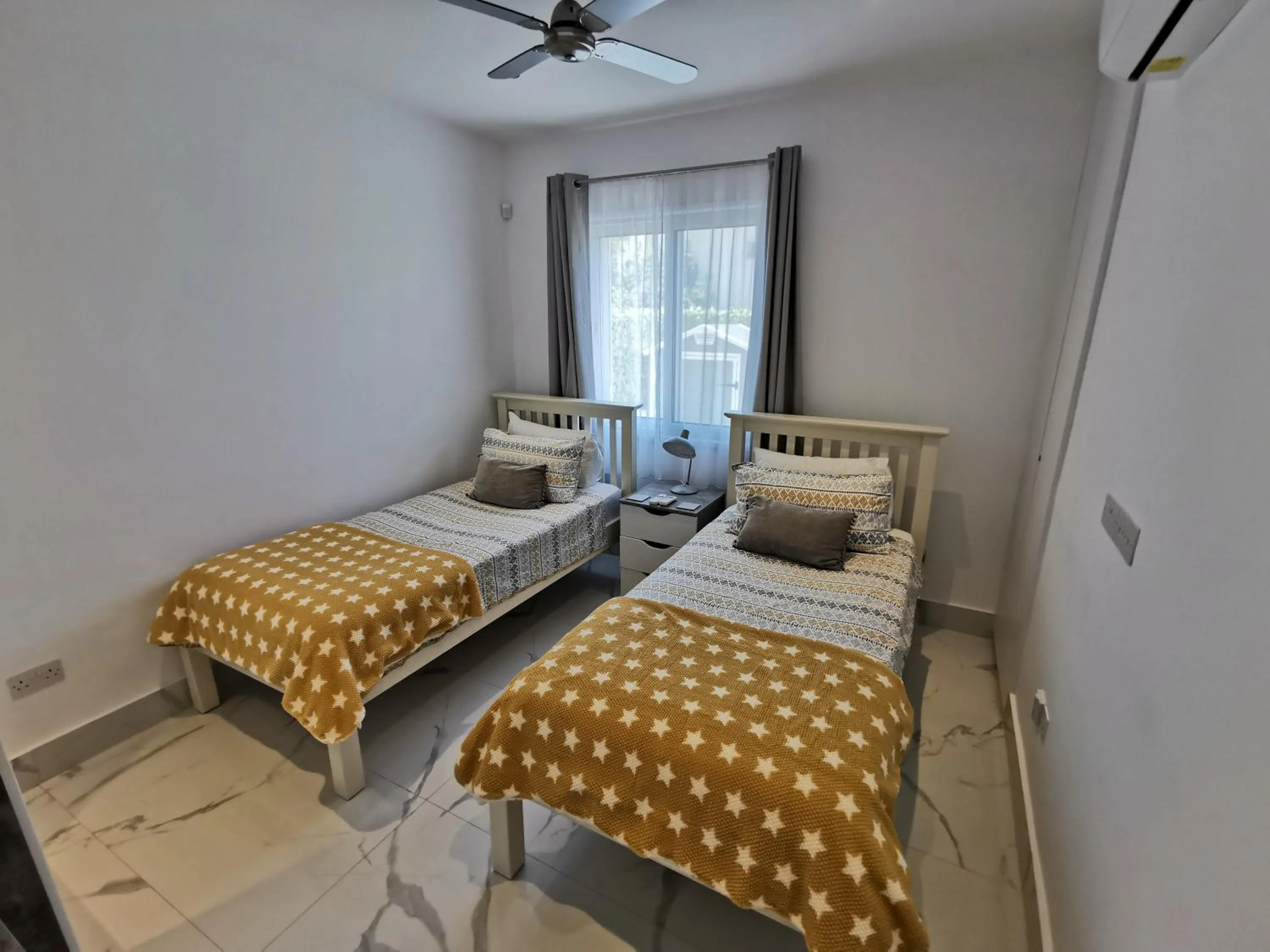 Bedroom, Bed in Paphos Gardens Apartment