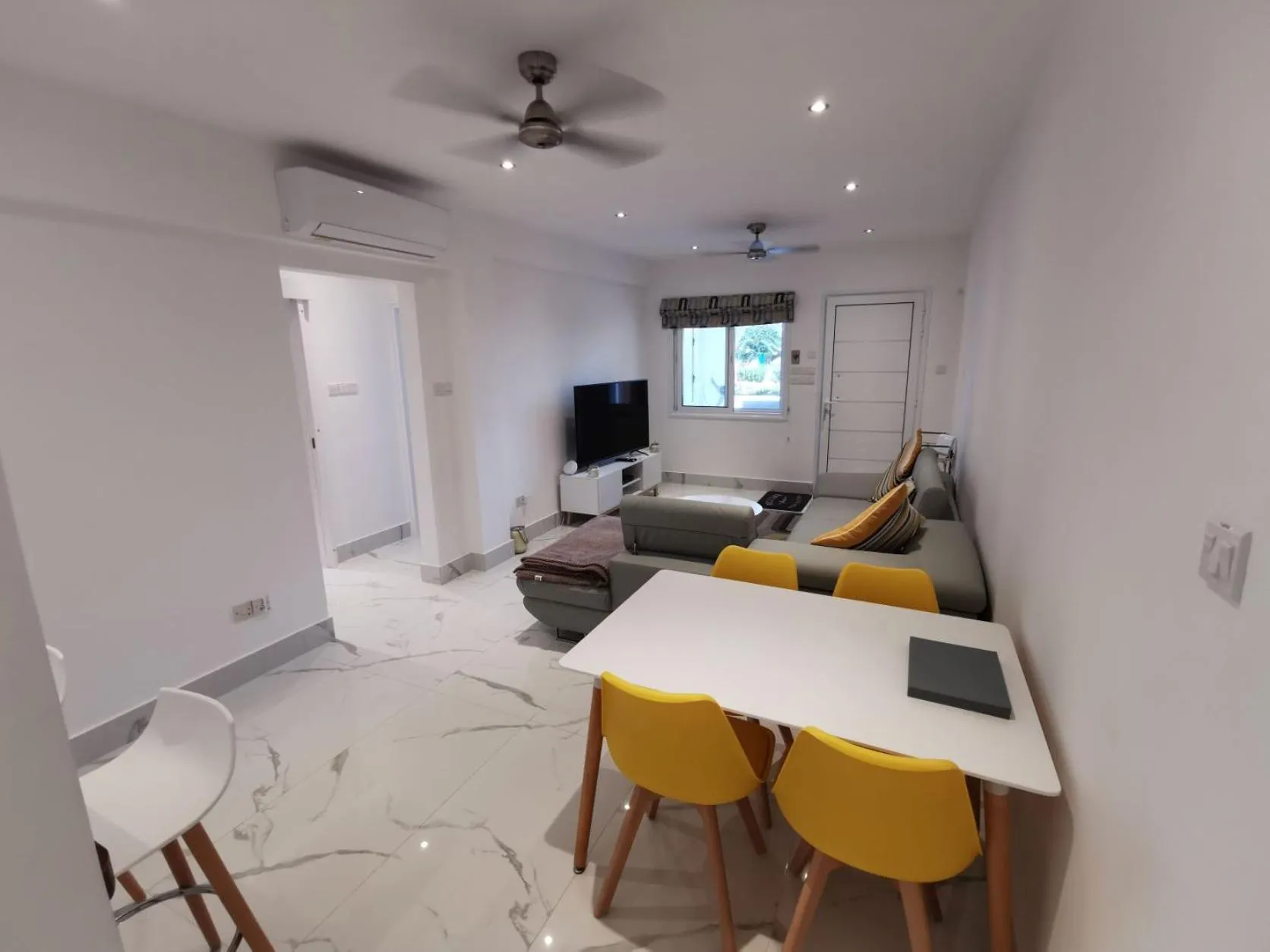 Living room in Paphos Gardens Apartment