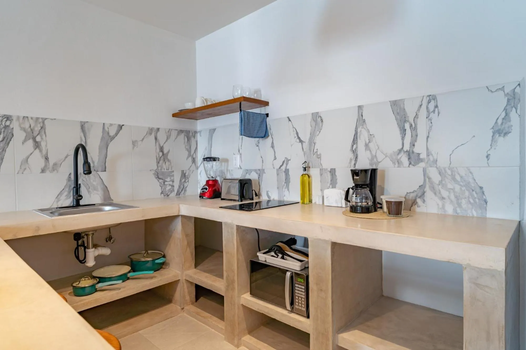 Kitchen or kitchenette in Casa Yako