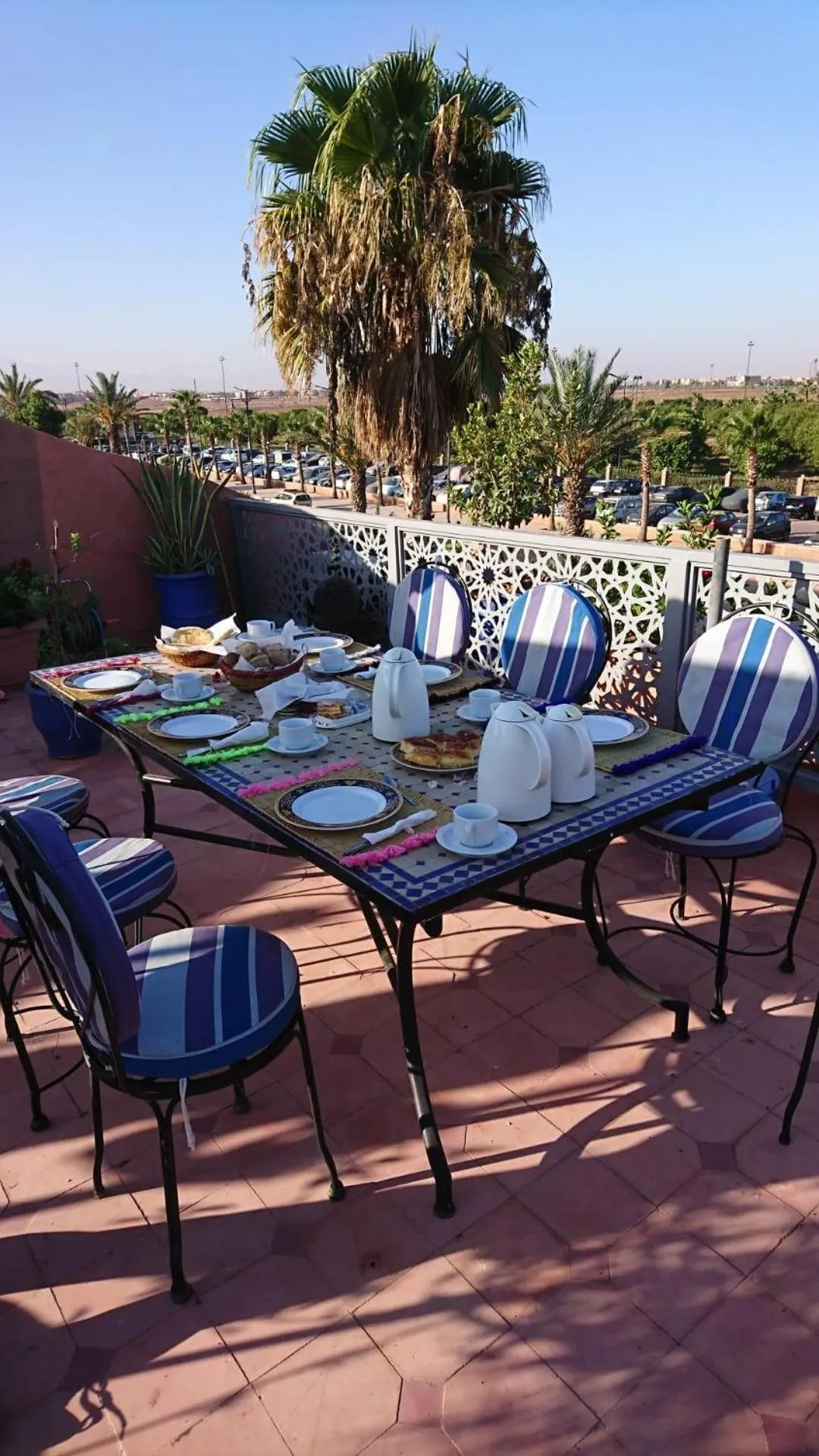 Continental breakfast in Riad Basim