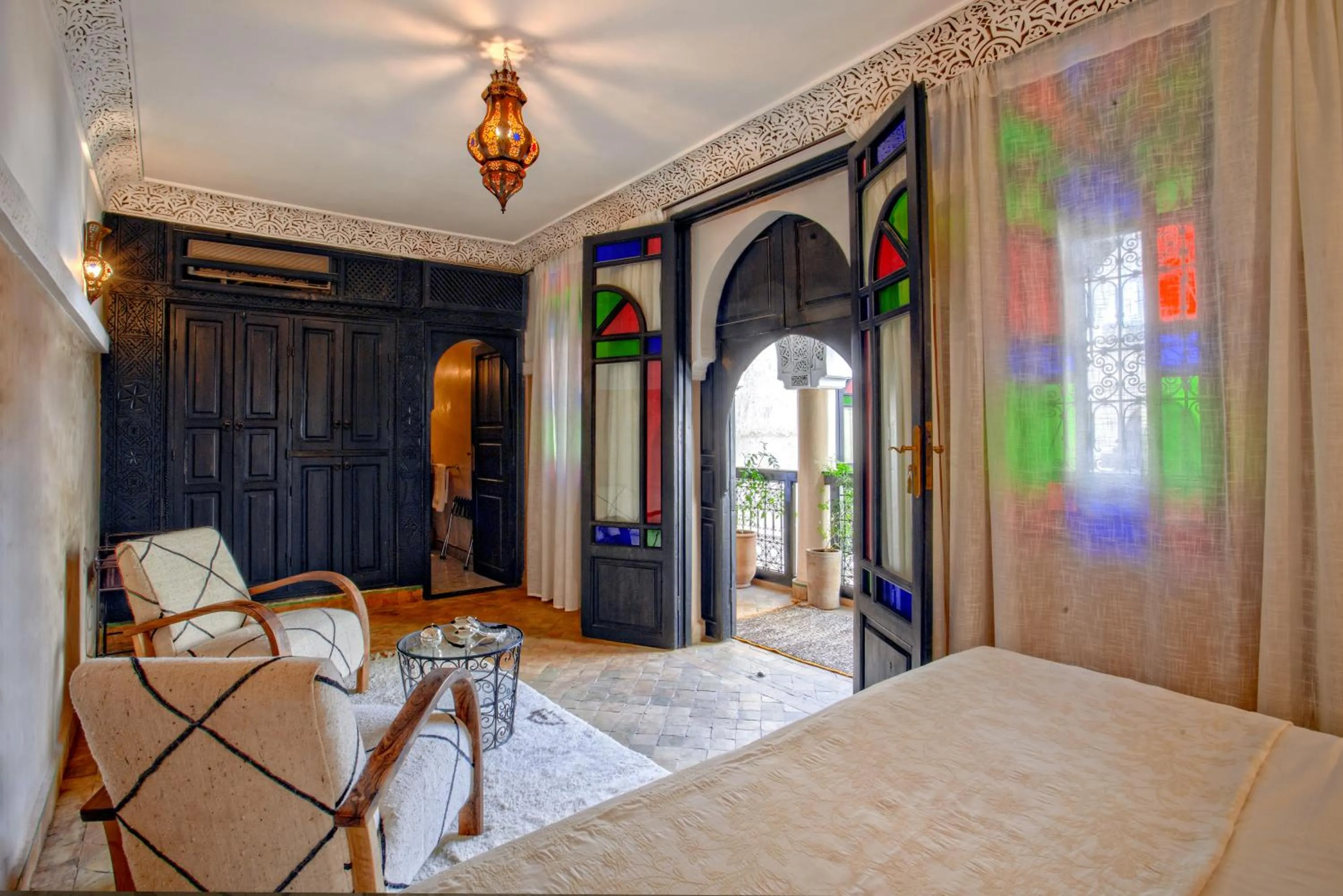 Bed in Riad Basim