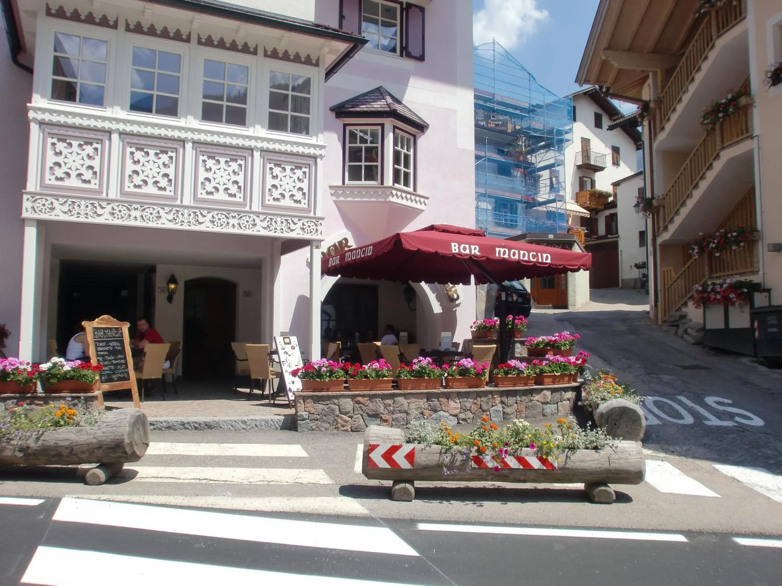Facade/entrance in Ciasa Mancin Suite-Apartments