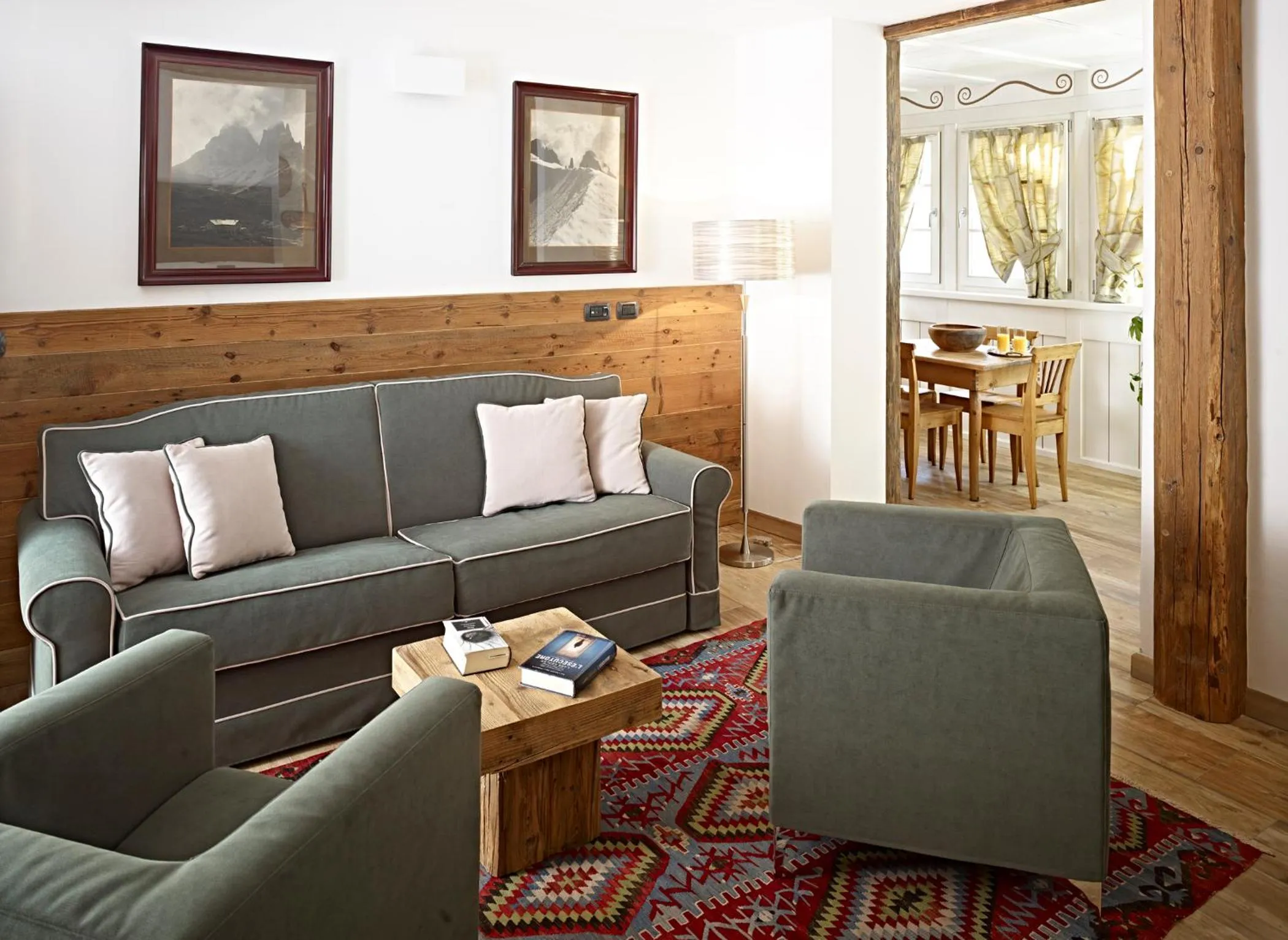 Living room in Ciasa Mancin Suite-Apartments