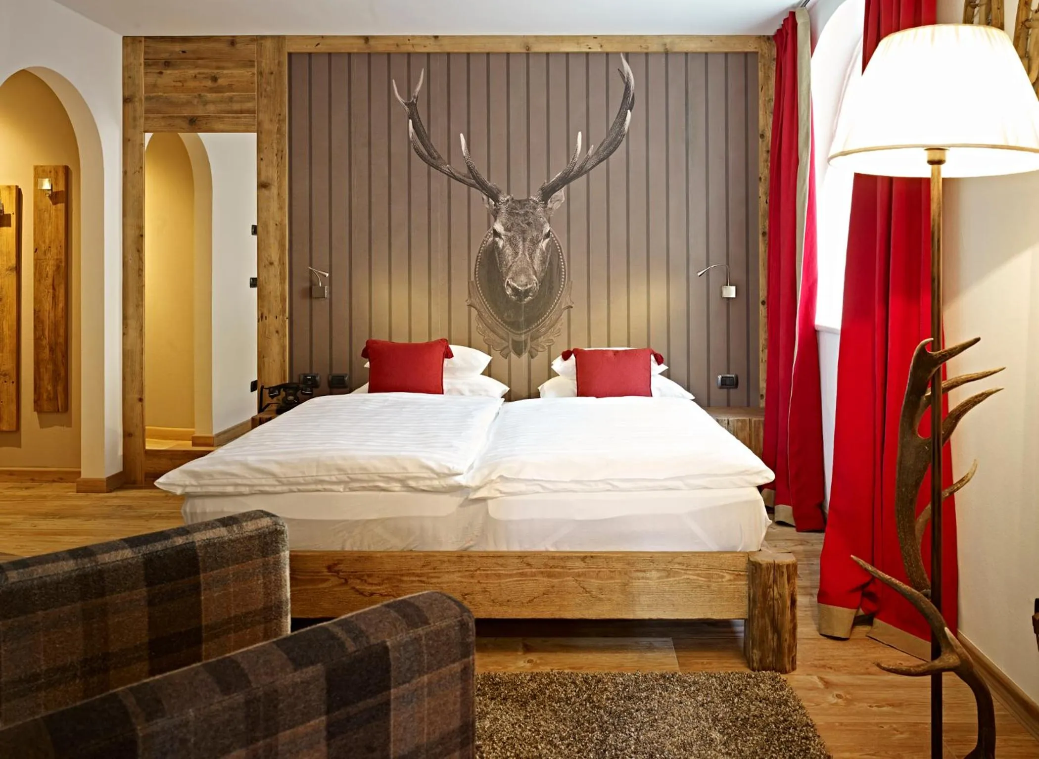 Bed in Ciasa Mancin Suite-Apartments