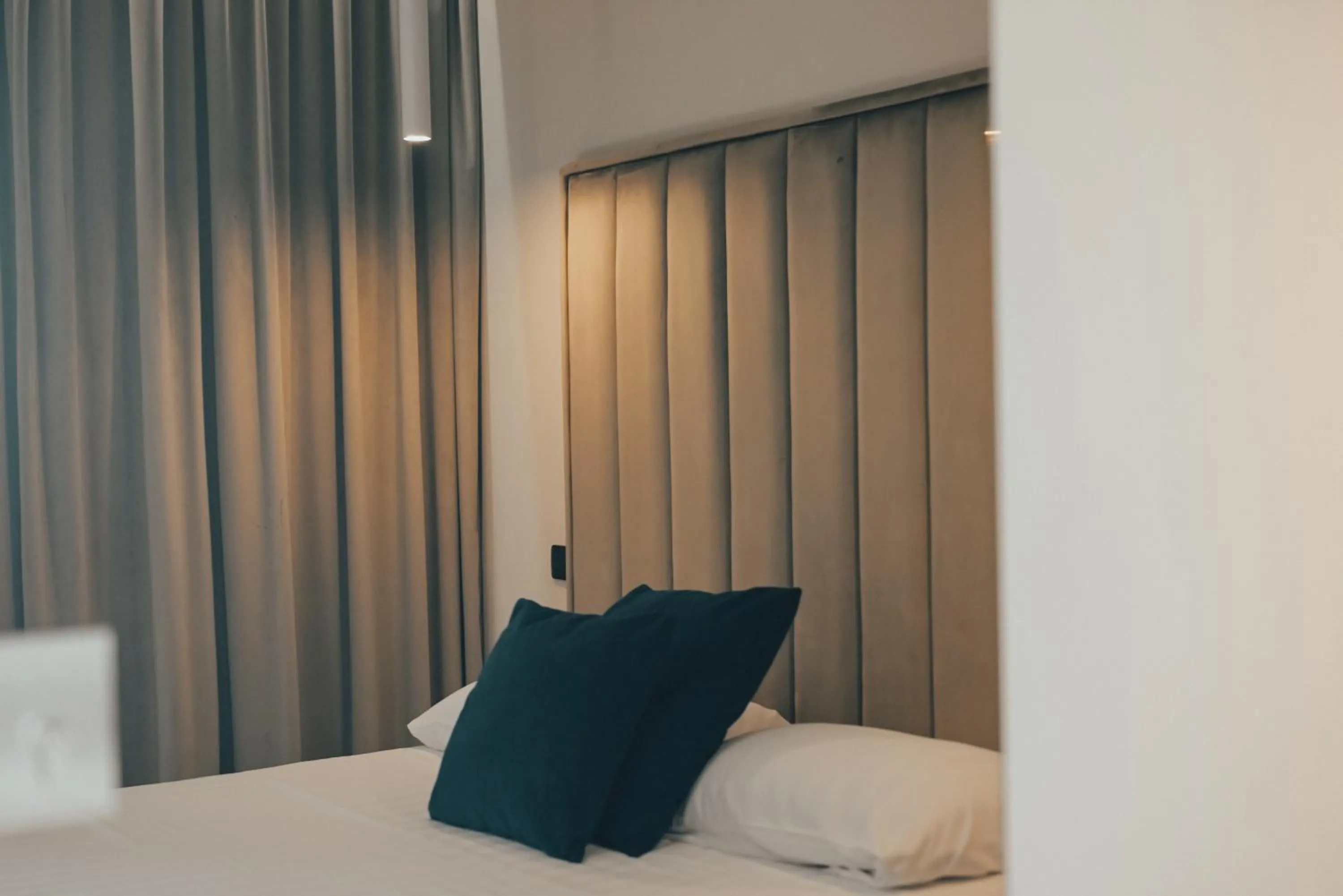 Bed in Puteoli Palace Hotel